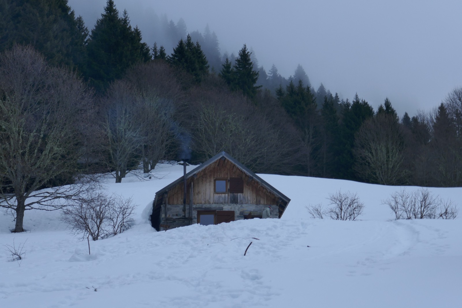 #3 Le premier chalet de Combe Madame fume ! Le premier chalet de Combe Madame fume !