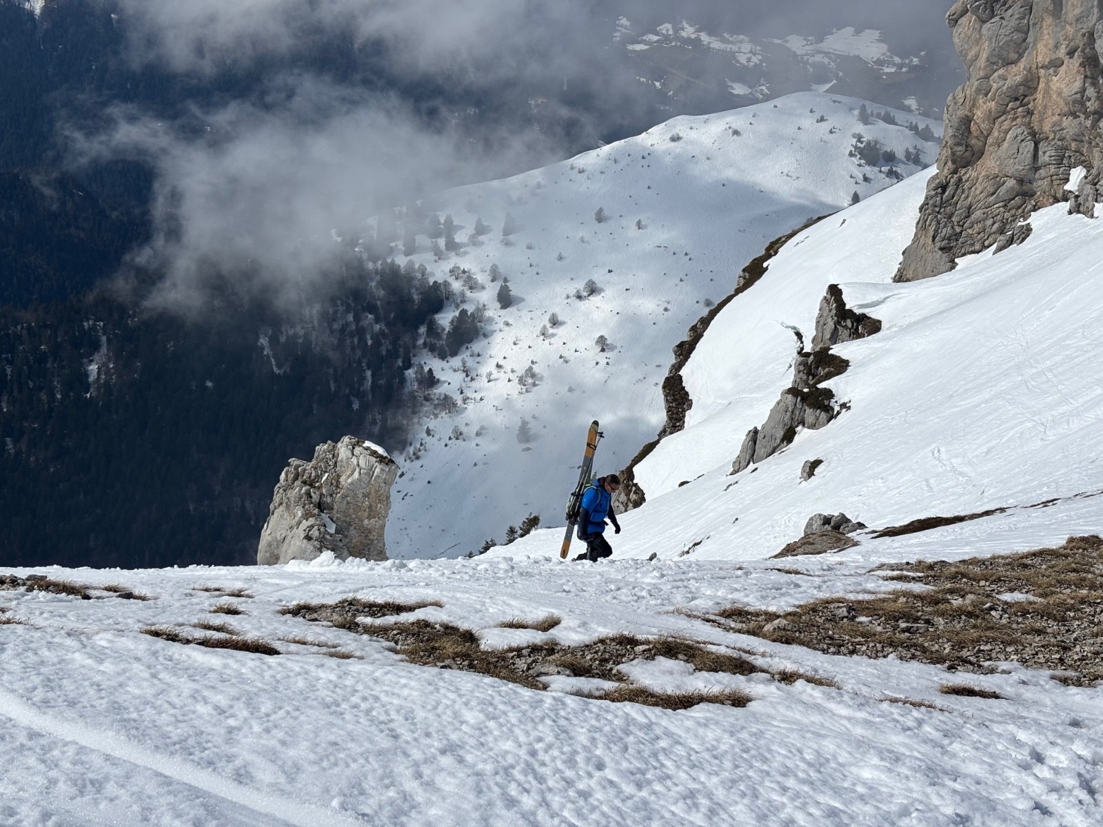 On arrive sur le plateau