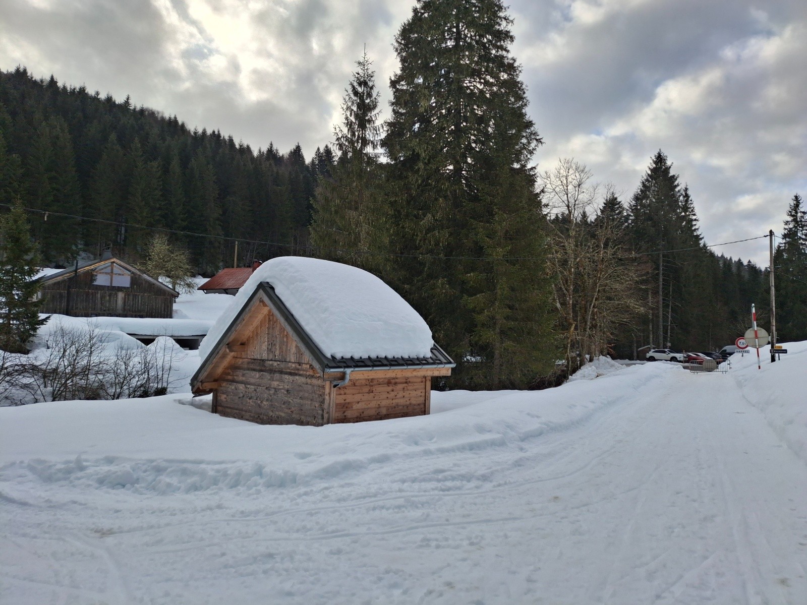 &nbsp;Oui, il y a de la neige au Chablais