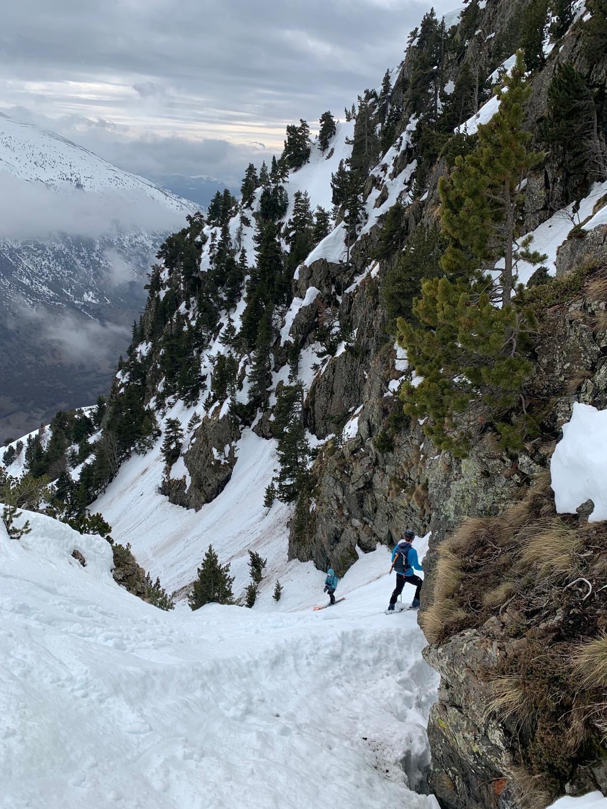 &nbsp;Couloir du bas