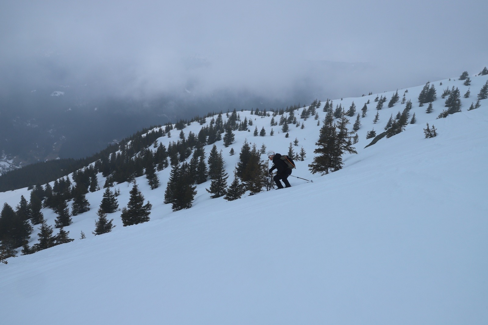 &nbsp;De la lourdasse sur la partie basse dans la descente