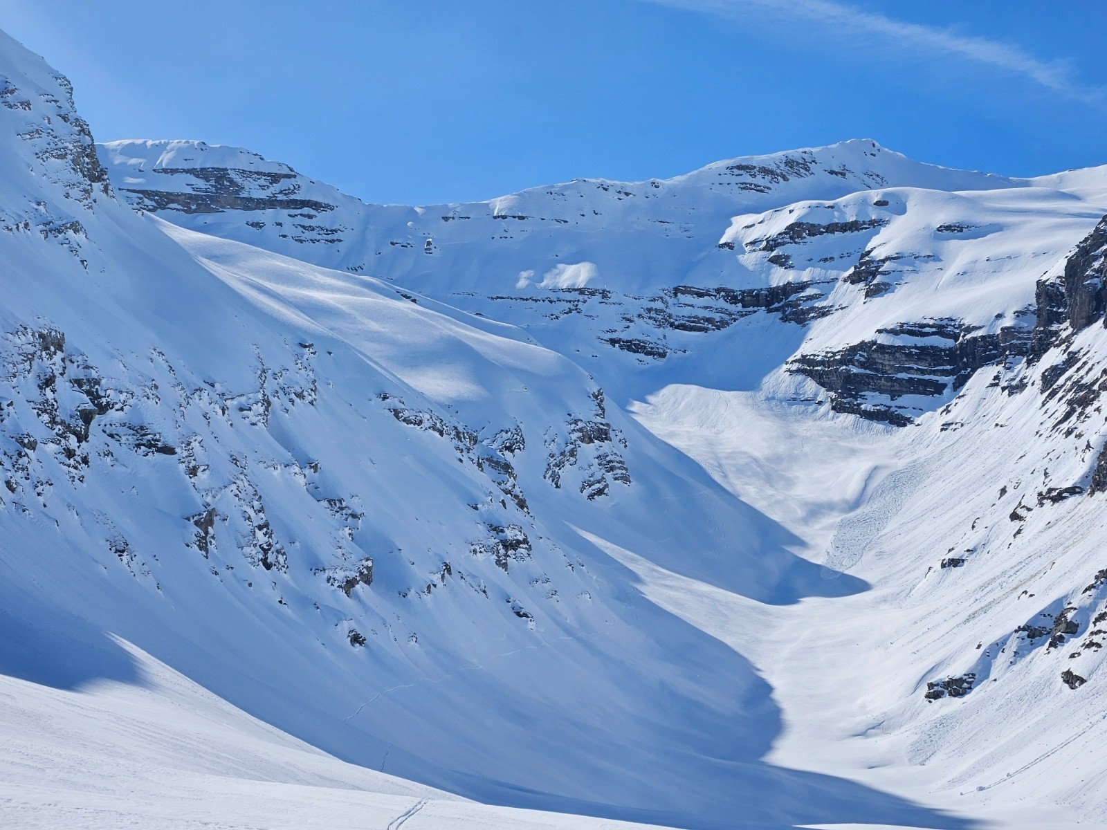 Le vallon descendu du Petit Pinier&nbsp;&nbsp;