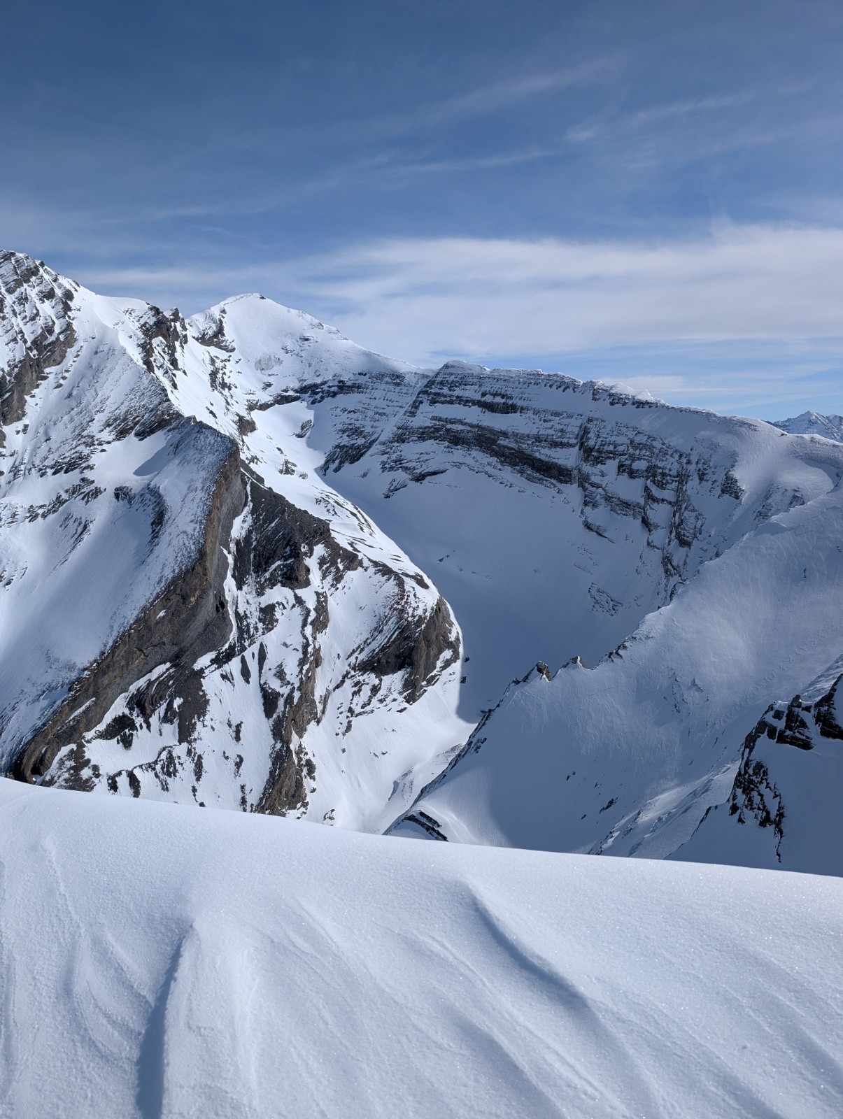 Balmhorn et l’arête&nbsp;du Zackengrat.