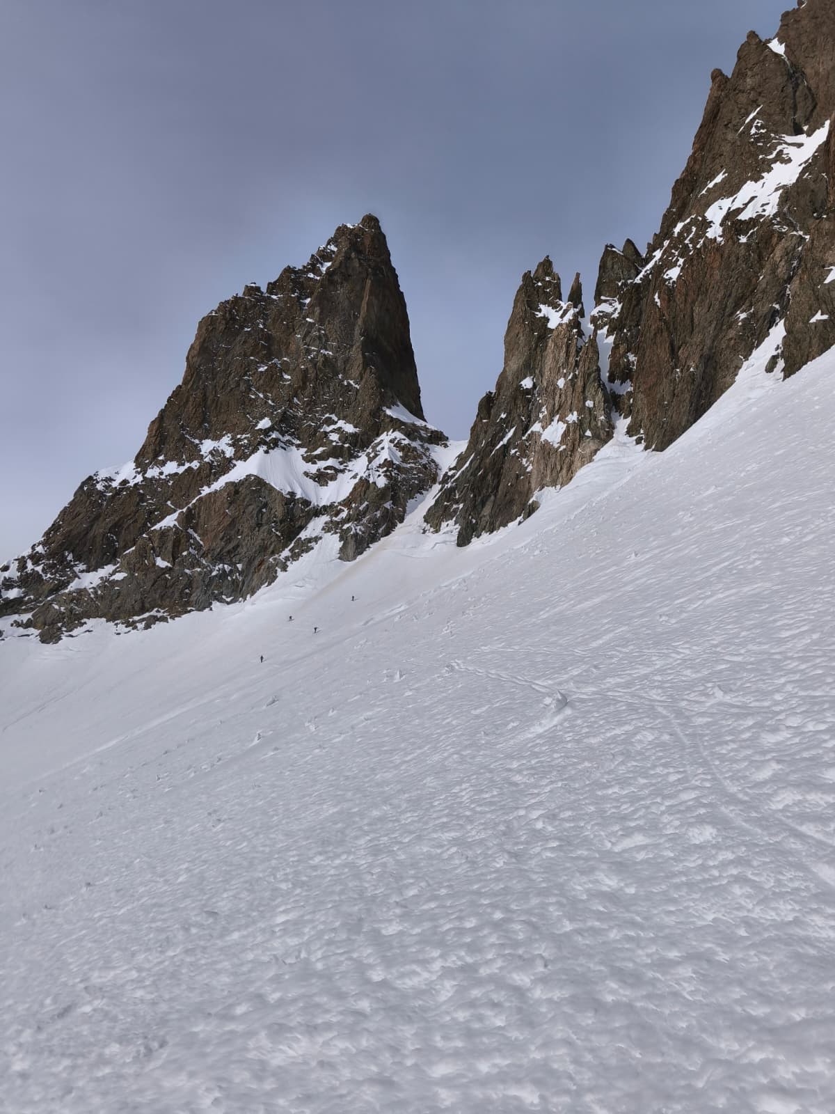 &nbsp;Le col de la Casse Déserte versant SE