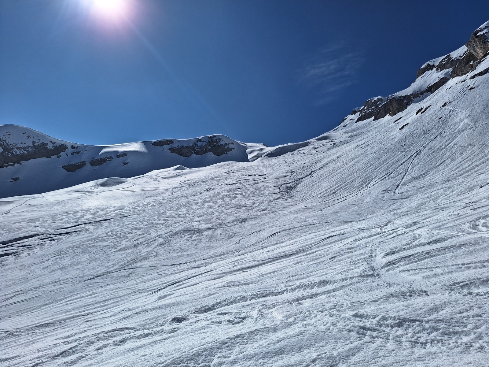 La fameuse combe... meilleure de visu qu'en vrai!