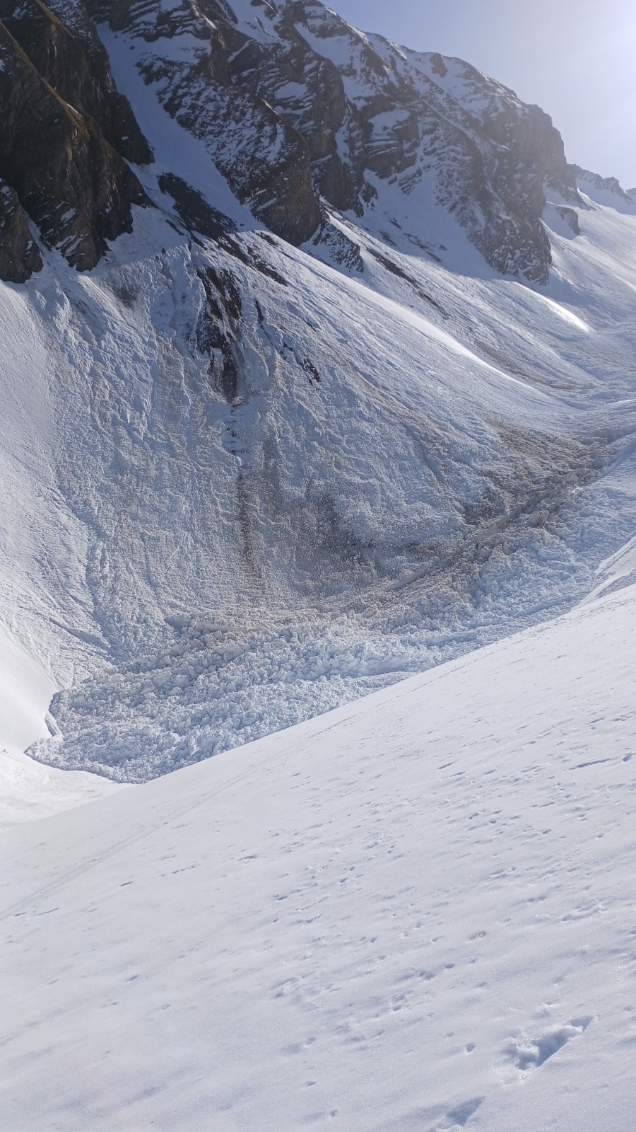 #1 Grosse coulée dans la combe Grosse coulée dans la combe