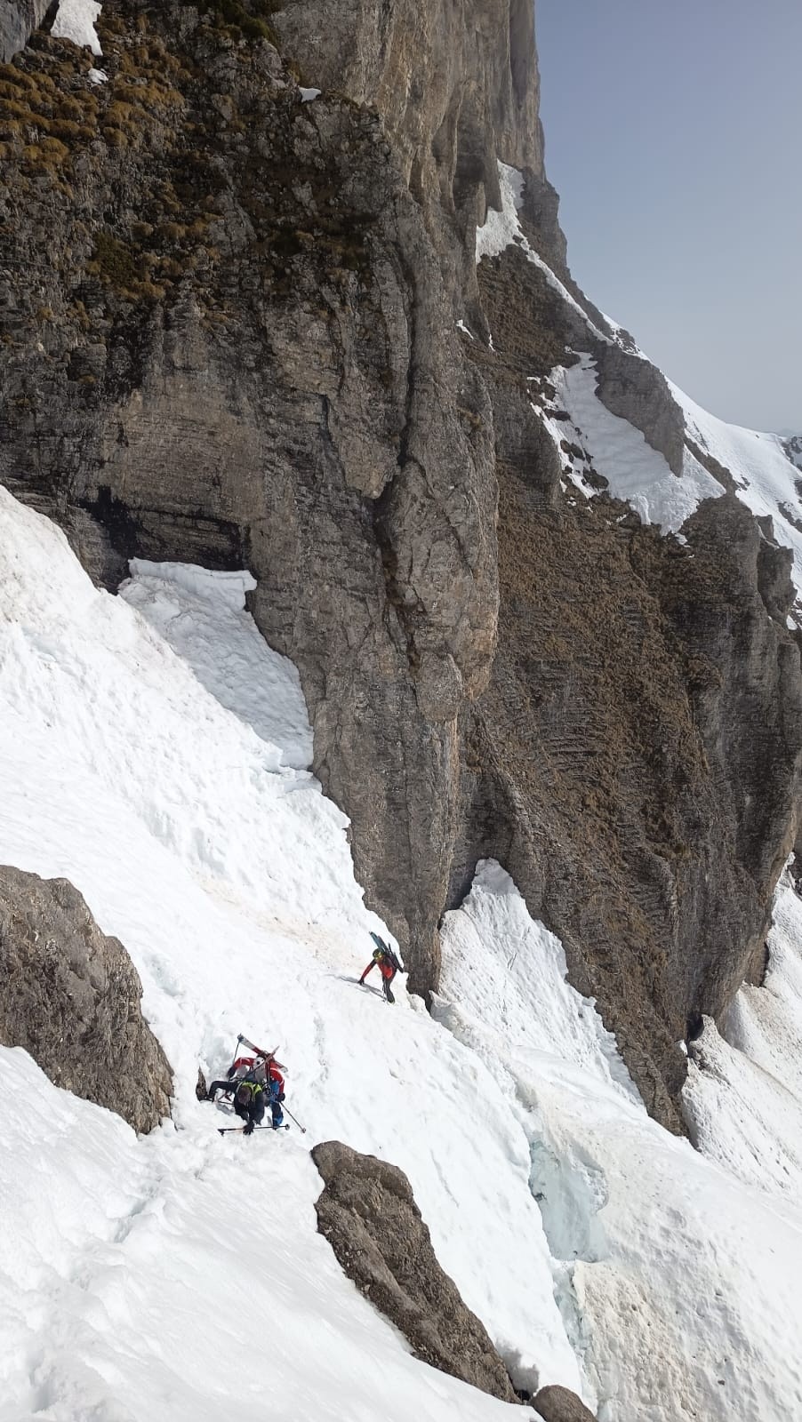 &nbsp;Passage de la cascade de la Fuvelle