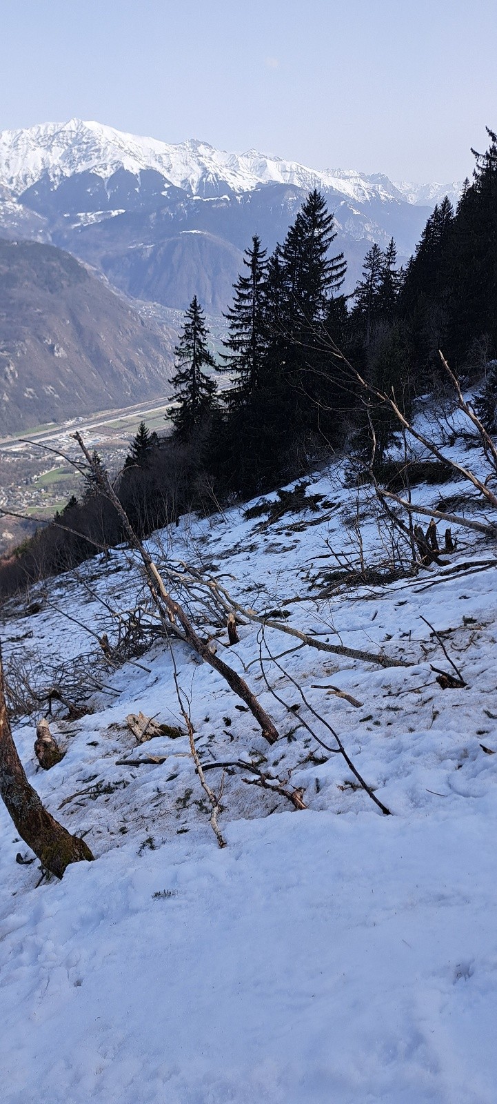 #4 reste d reste d'avalanche du vallon de la Frèche