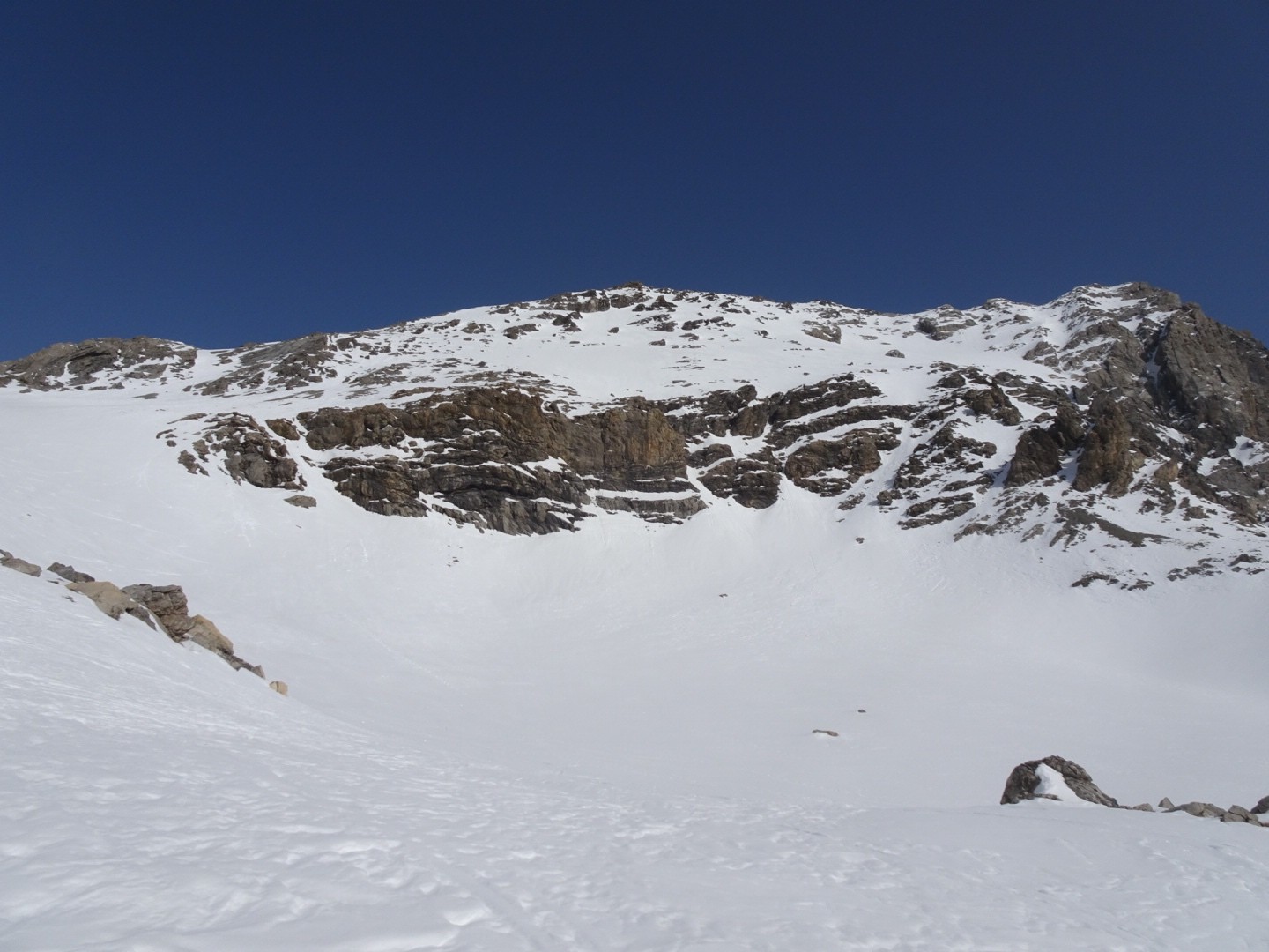 Sous la face Ouest de Sautron