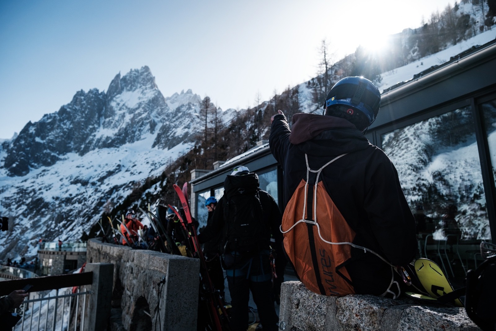 La face vue du Montenvers&nbsp;