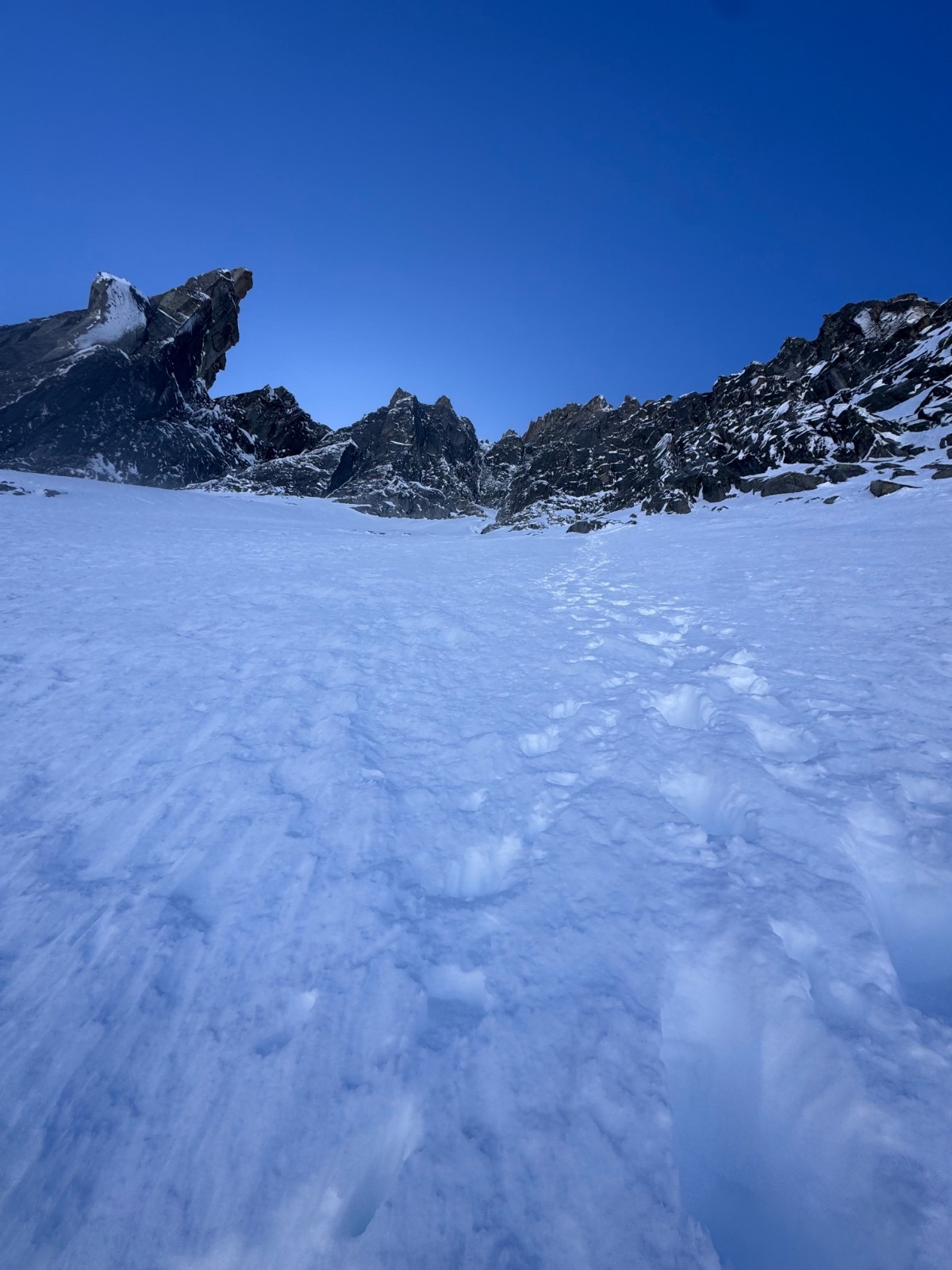 Monté dans la trace de Yannick et son client, merci&nbsp;