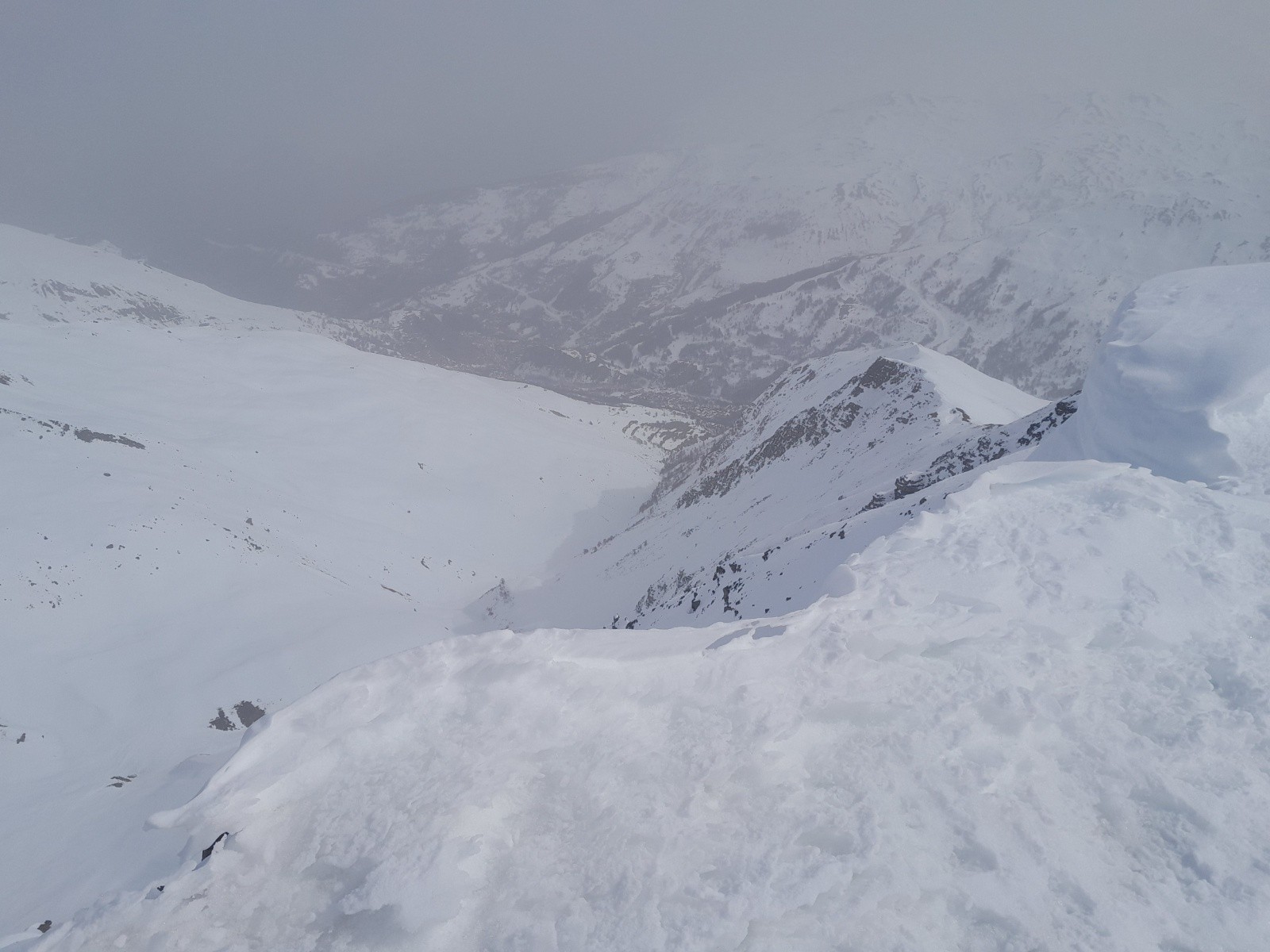 vue compliquée sur valloire .