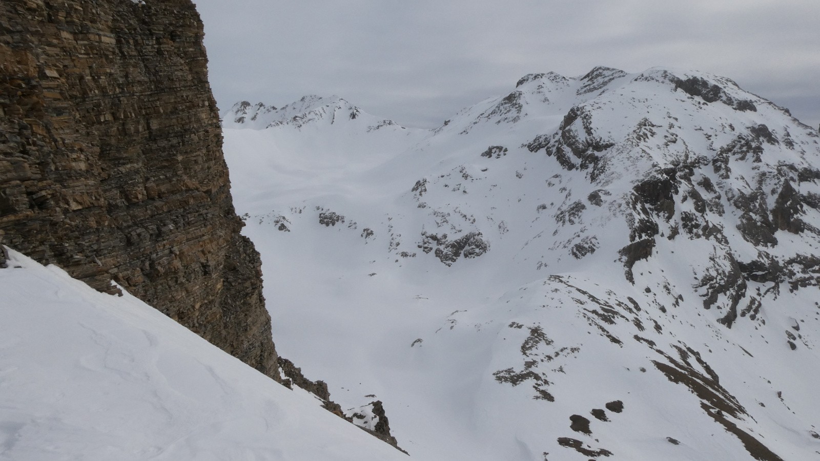 J2 au col, face à Ventebrun (je suppose)