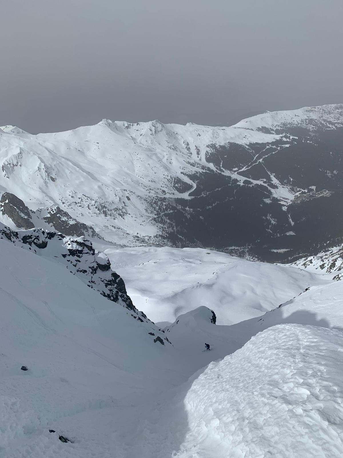 &nbsp;Elie dans le couloir en S des cabottes