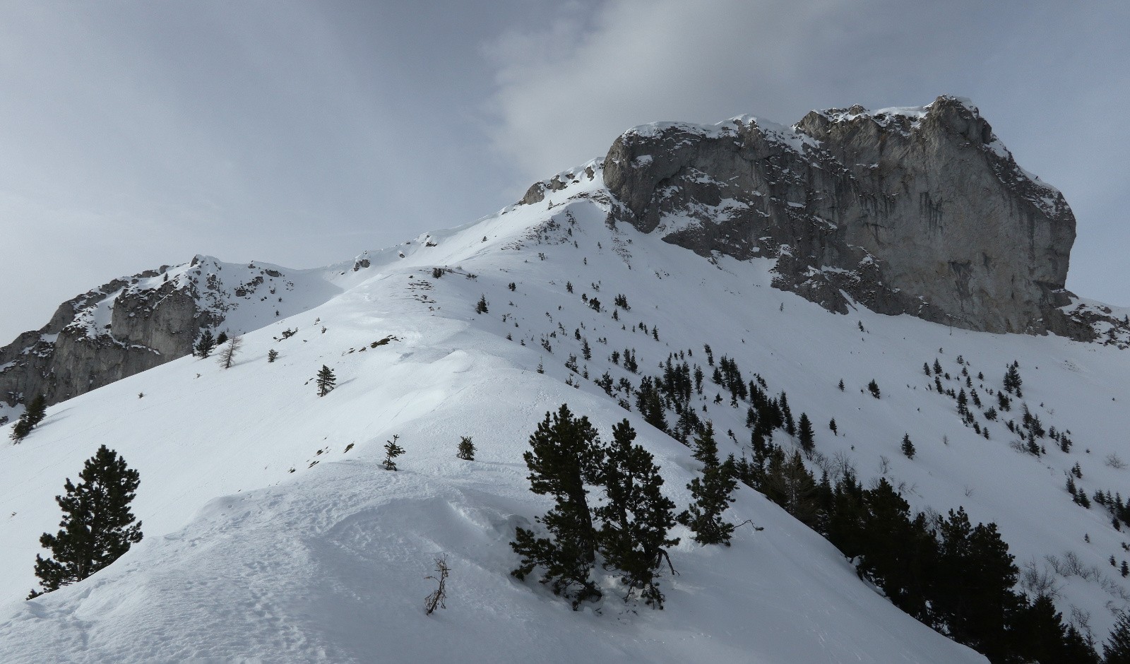 le Gicon, versant Nord&nbsp;