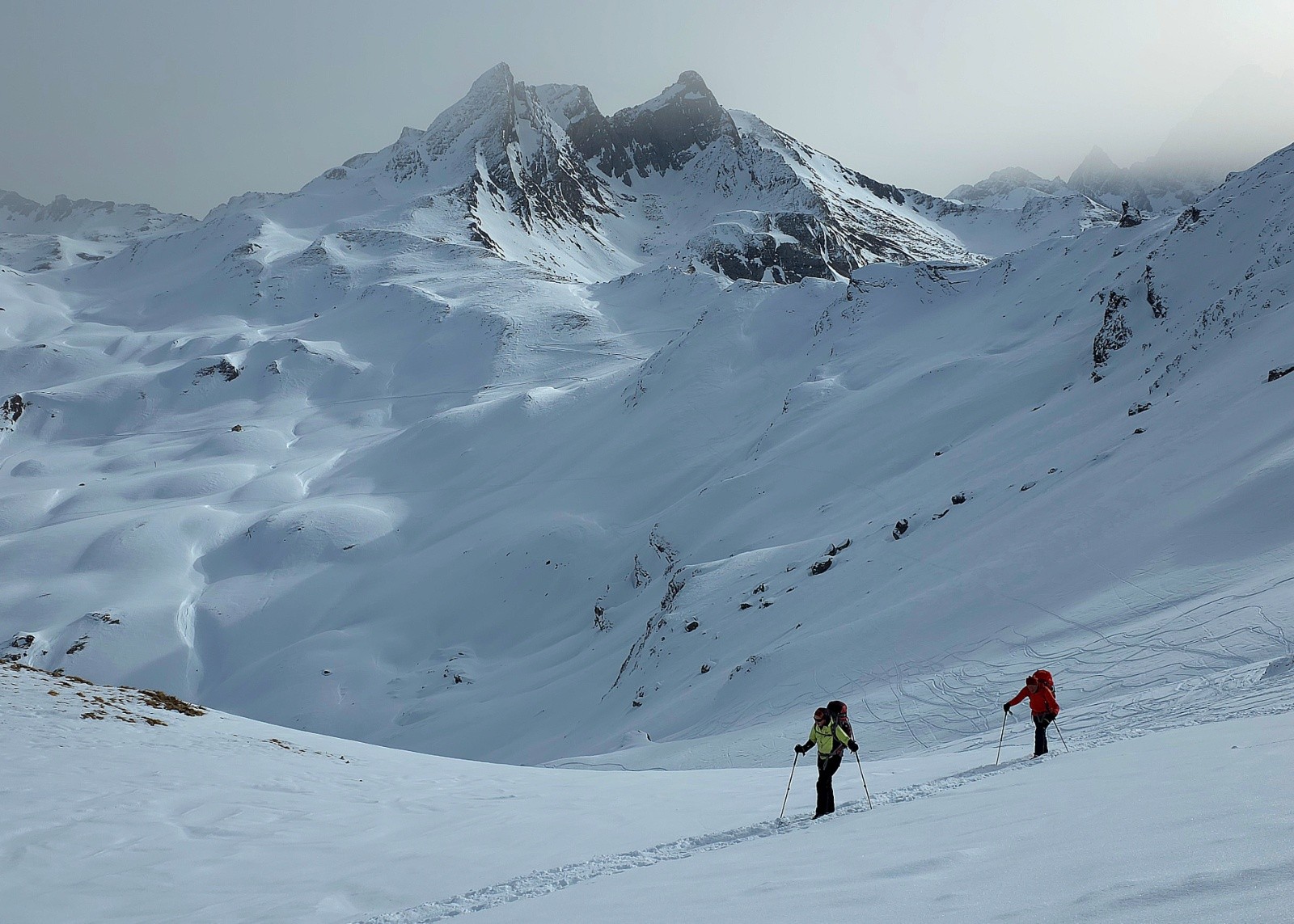 &nbsp;Montée vers Chamoussiere&nbsp;
