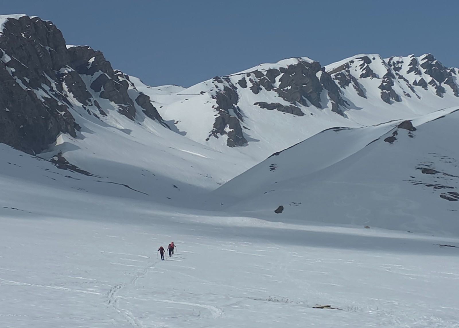 Montée vers lencol Agnel