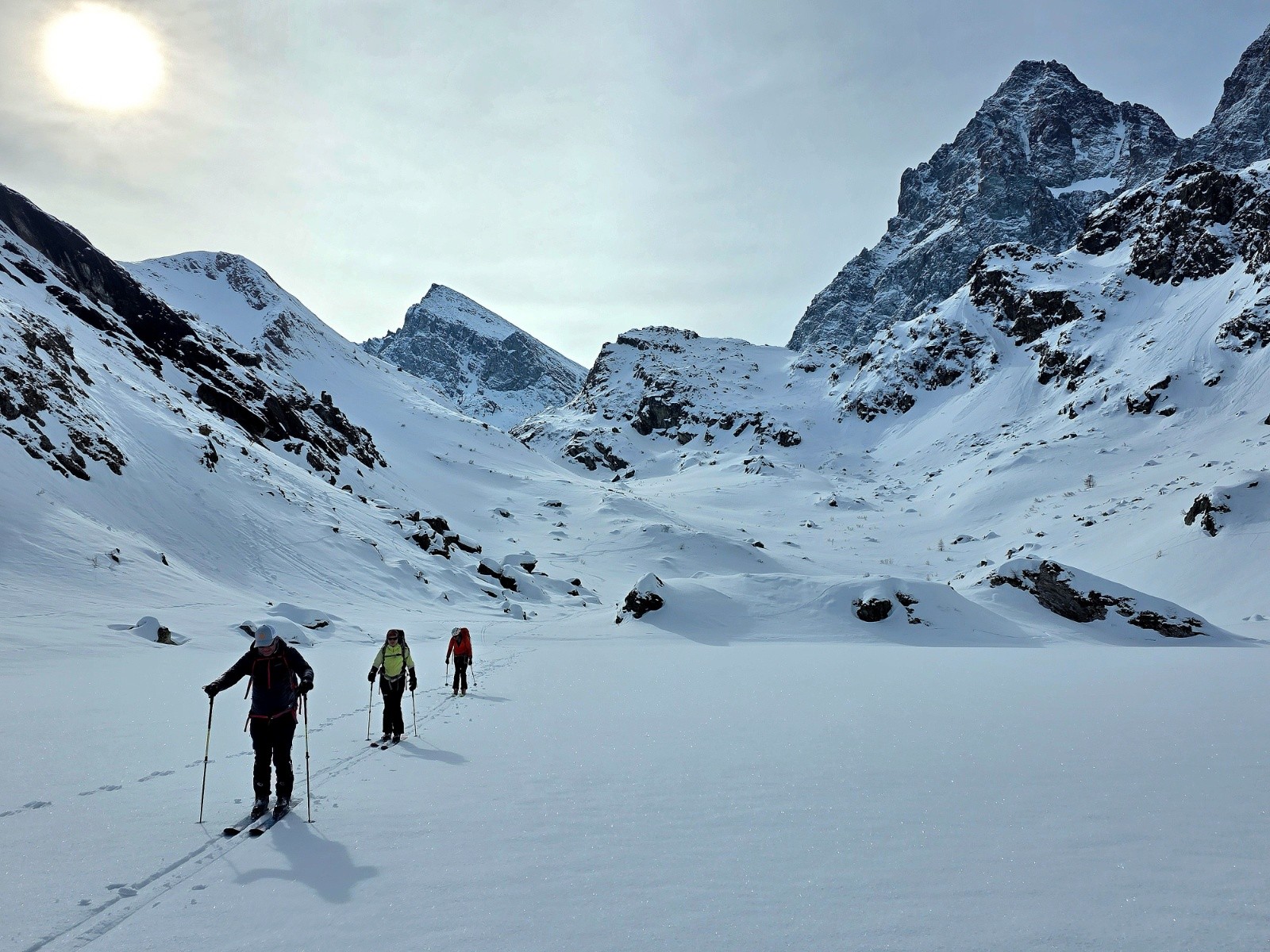 On traverse plusieurs lacs&nbsp;