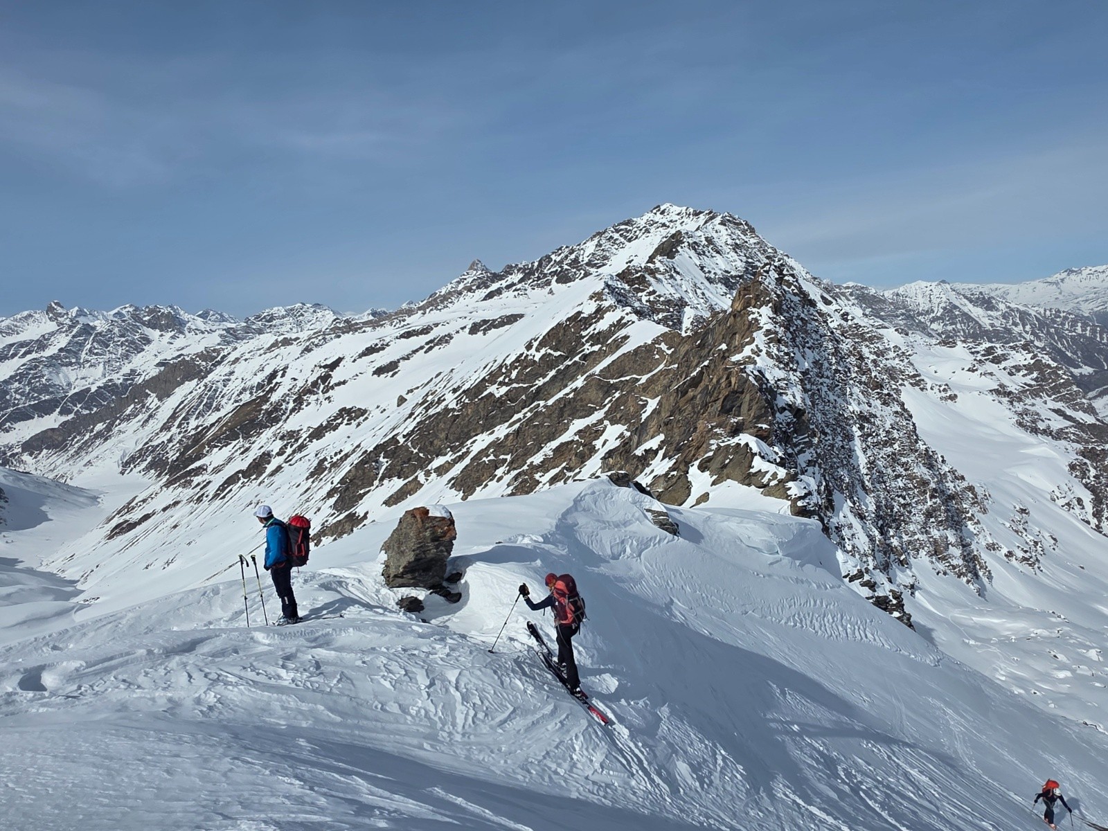 Arrivée au passo dI soustra