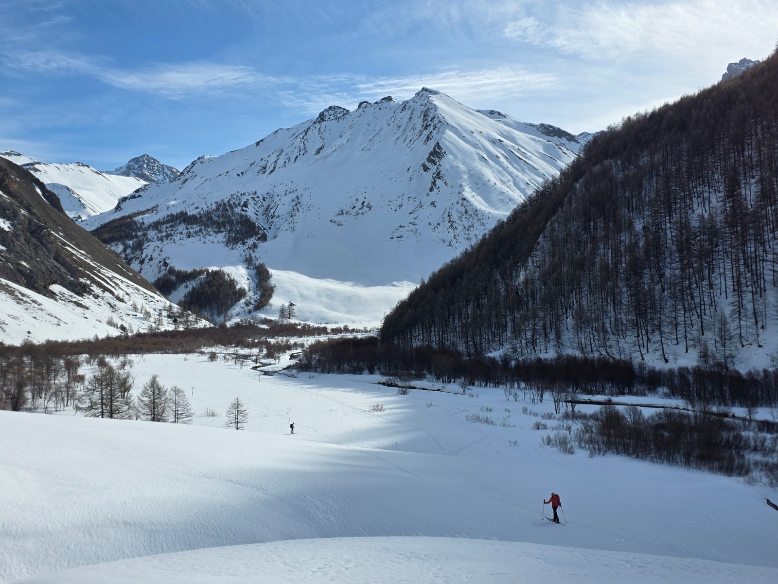 &nbsp;Peu après le départ de Maljasset