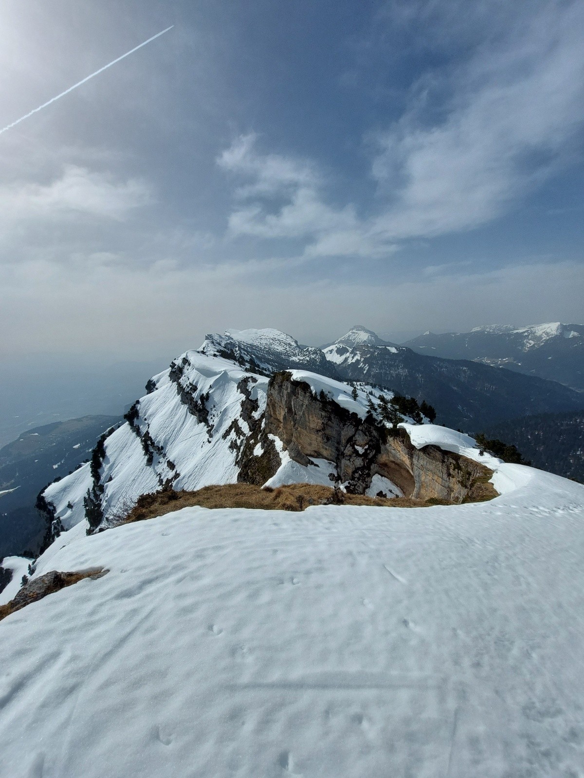 Vue du dome vers le sud (dent de crolles)