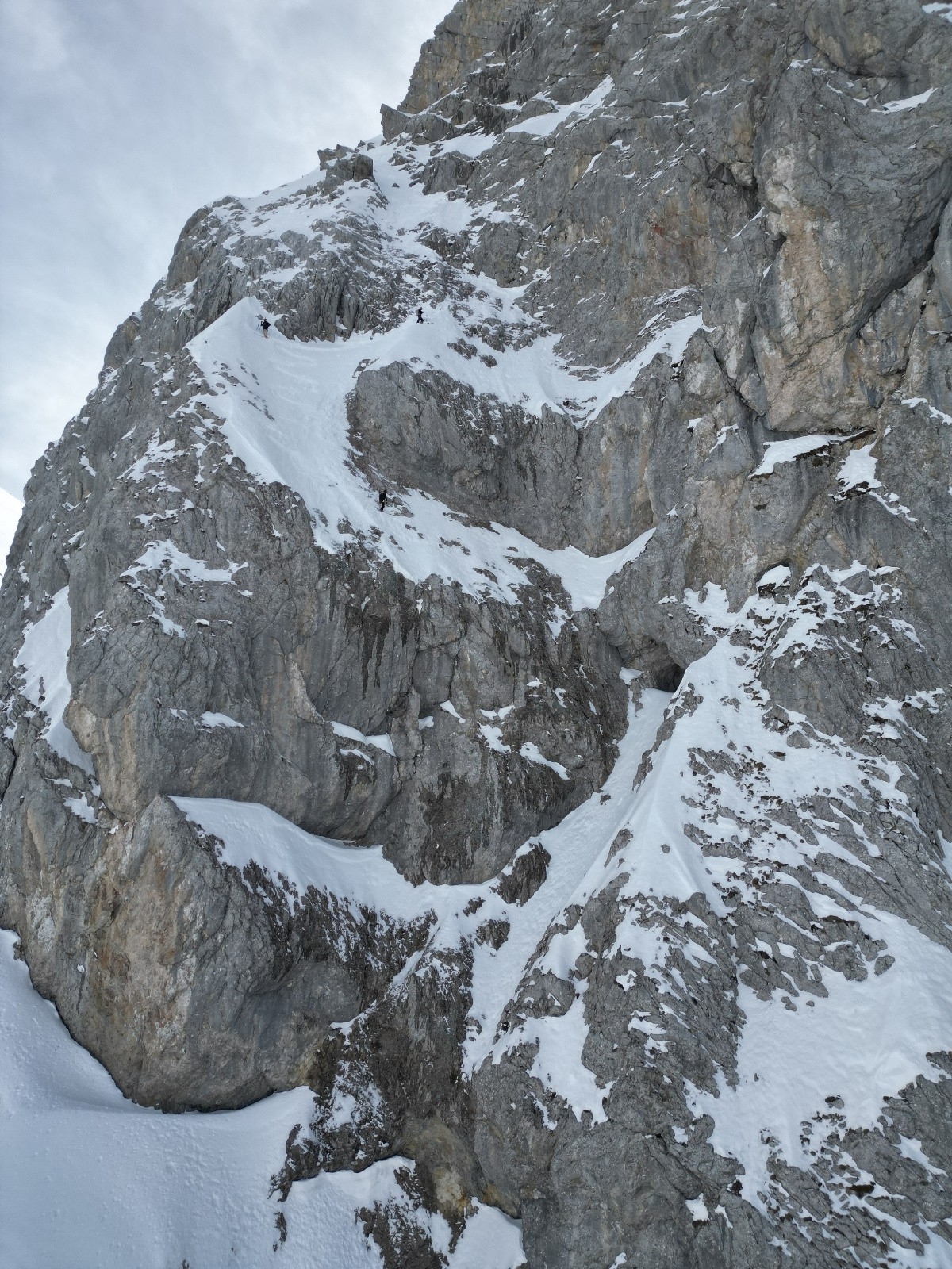 Zone de rappel de la grotte