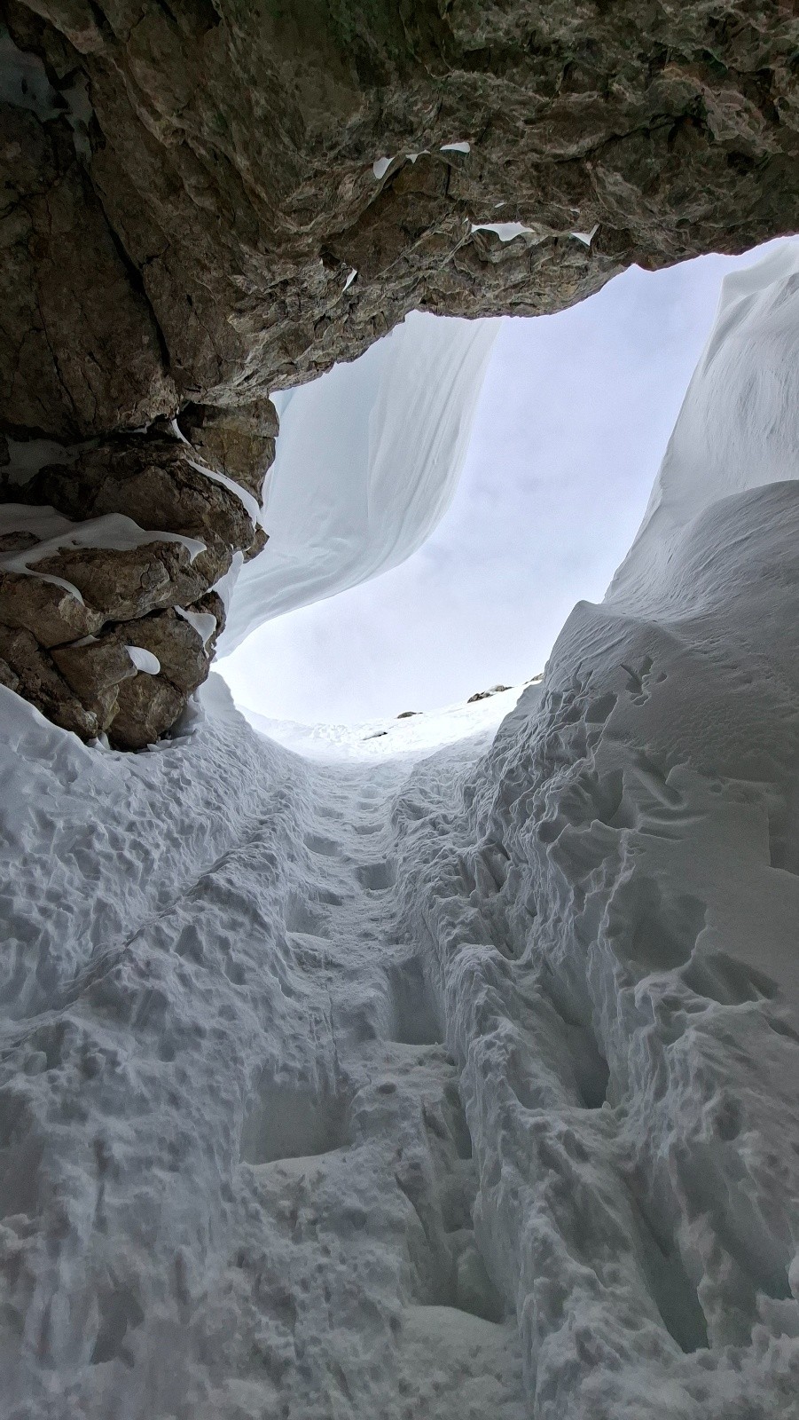 La corniche vue du dessous