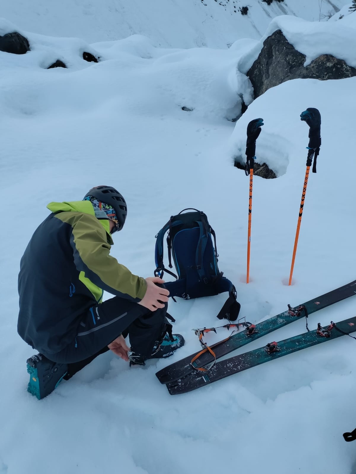 Manip' de crabe pour ma pomme!