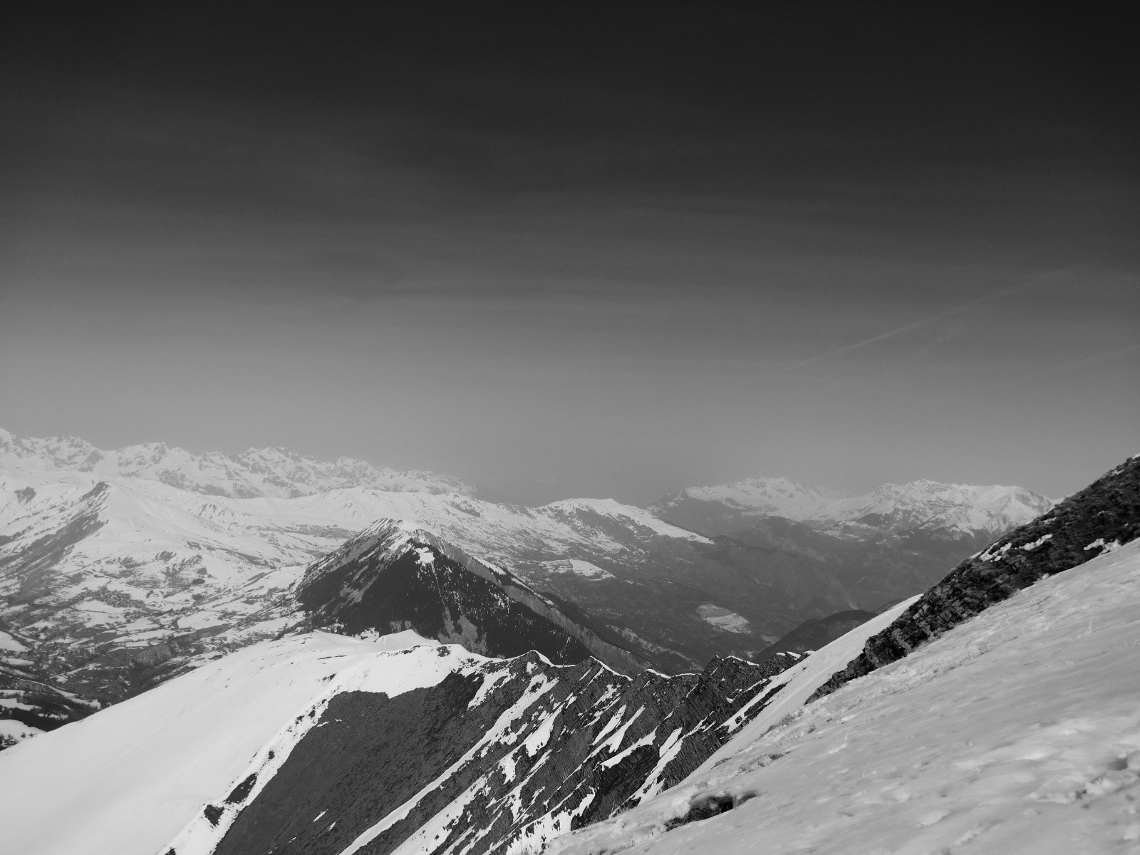 La crête convoitée à l'origine...