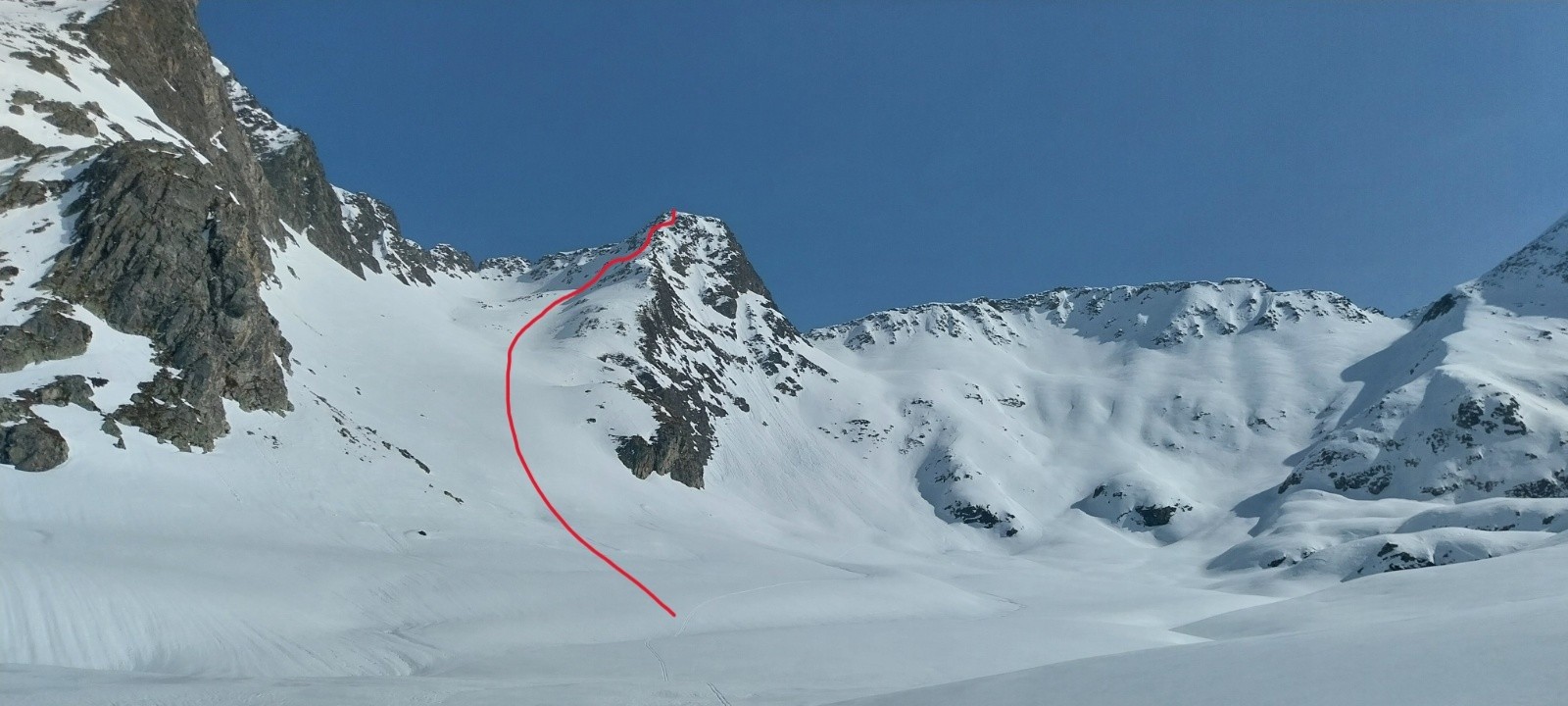 &nbsp;ma descente de l'Agnelin (photo originale n°20)