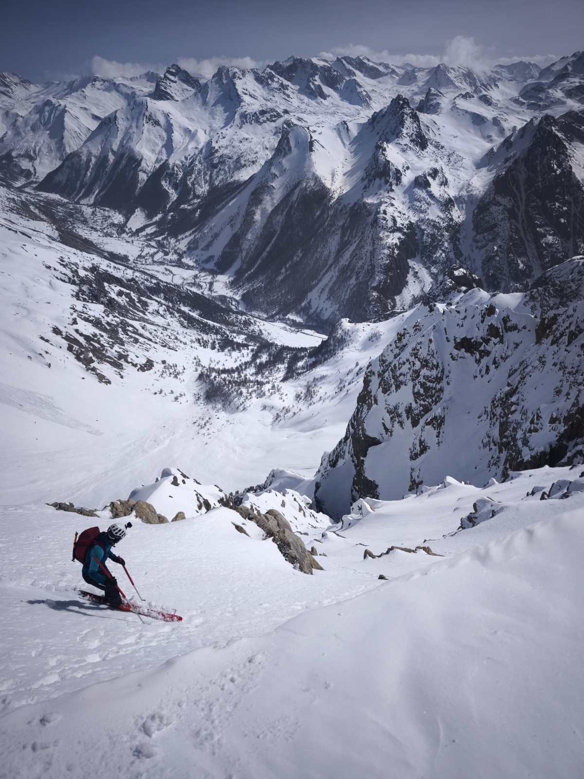 Haut de la pente (photo Adri)