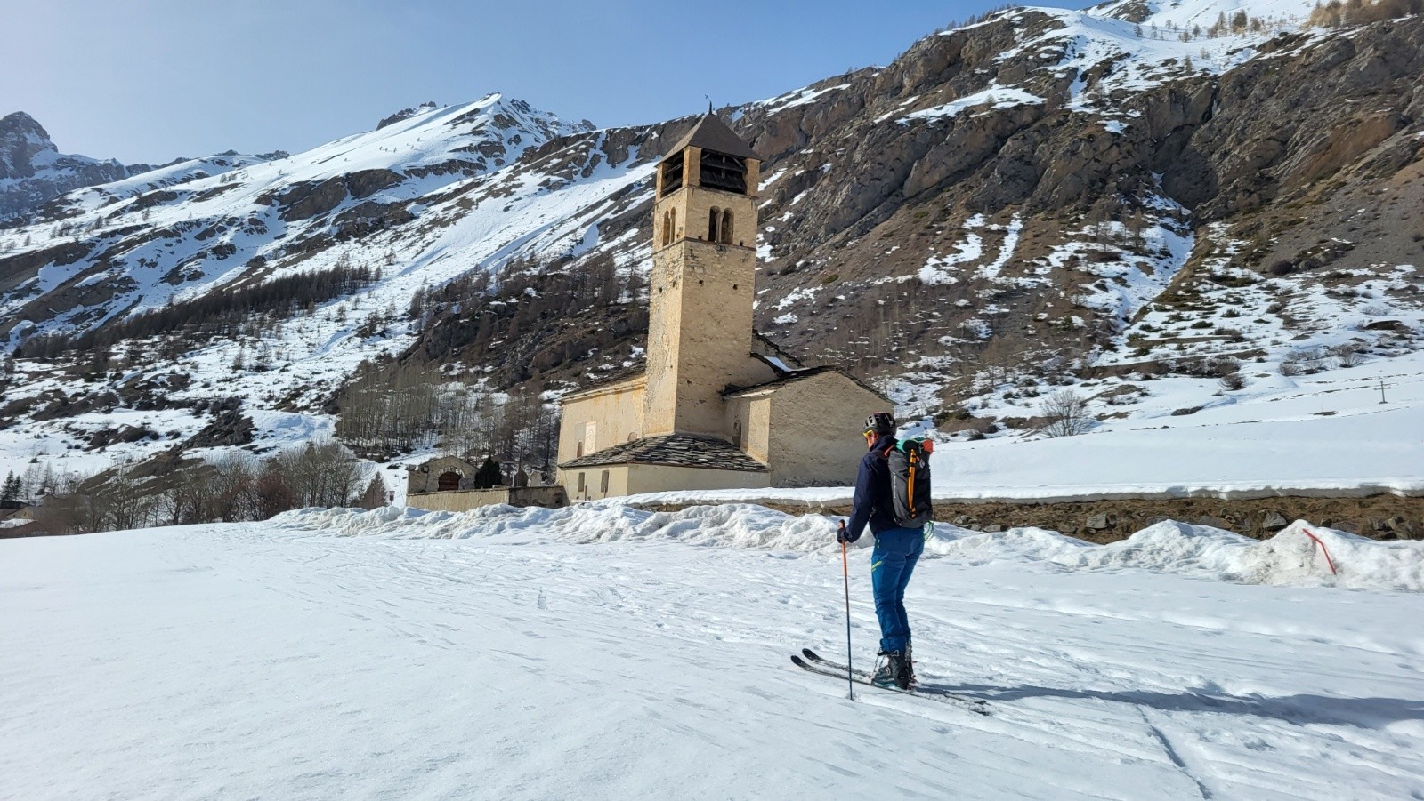 &nbsp;J4 - L'Eglise de Maljasset
