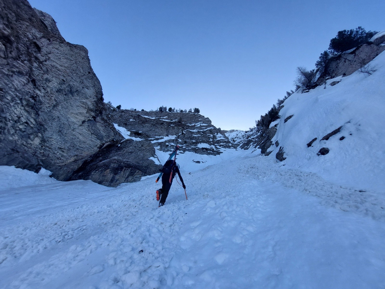 &nbsp;On passe en mode piéton dans le couloir NO