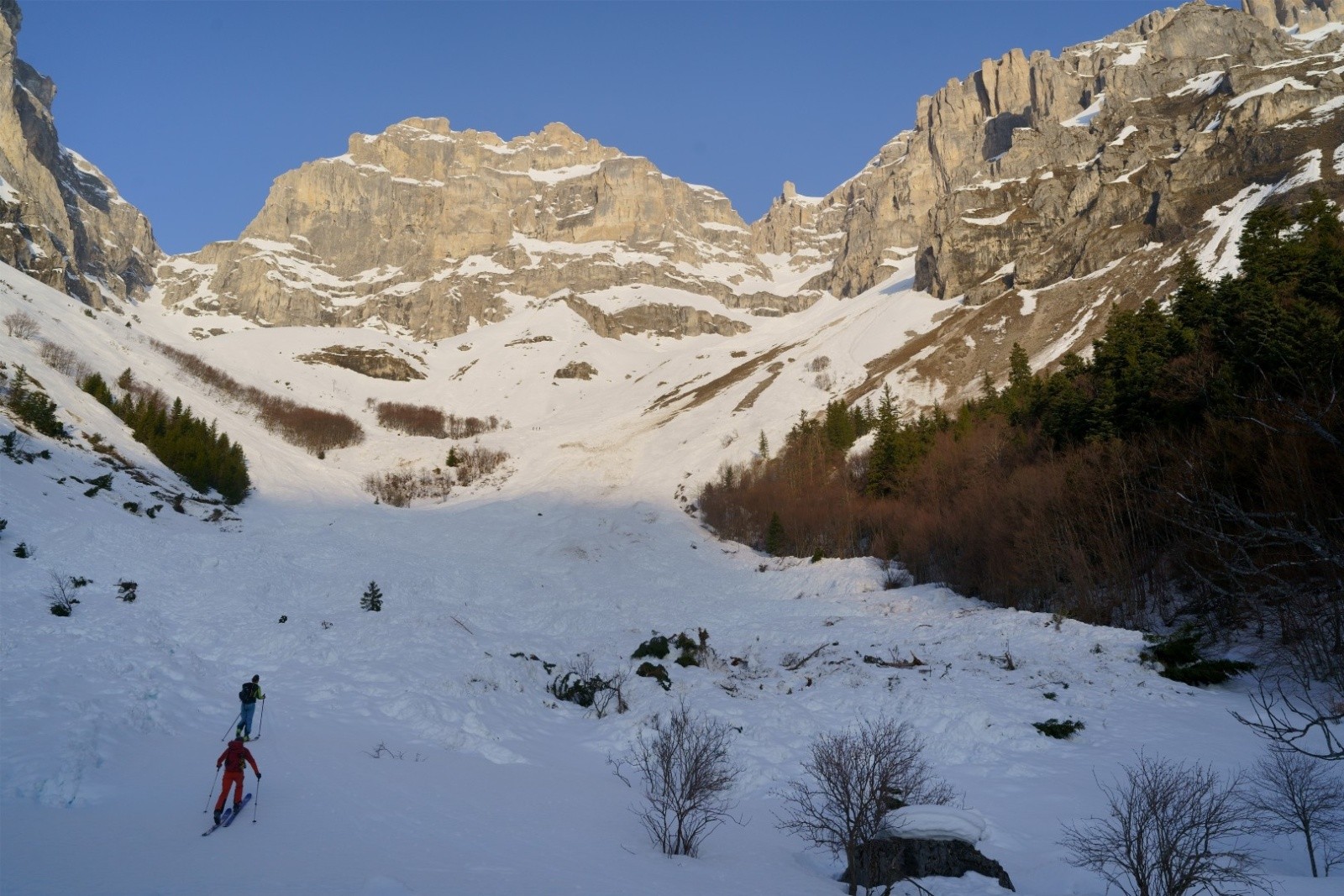 #1 en bas de la Fuvelle, ravagée par les avalanches en bas de la Fuvelle, ravagée par les avalanches