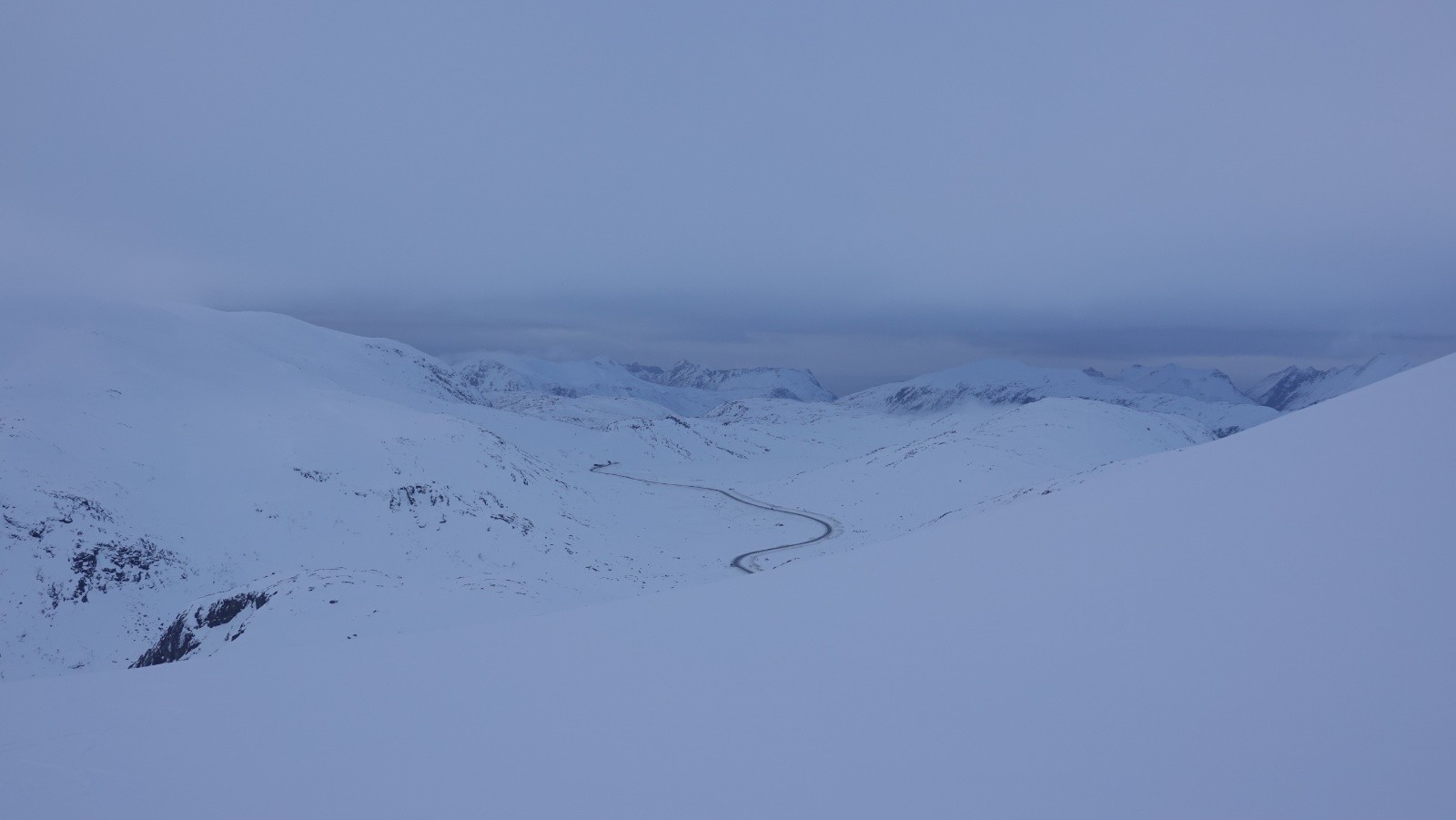 Neige correcte mais jour blanc