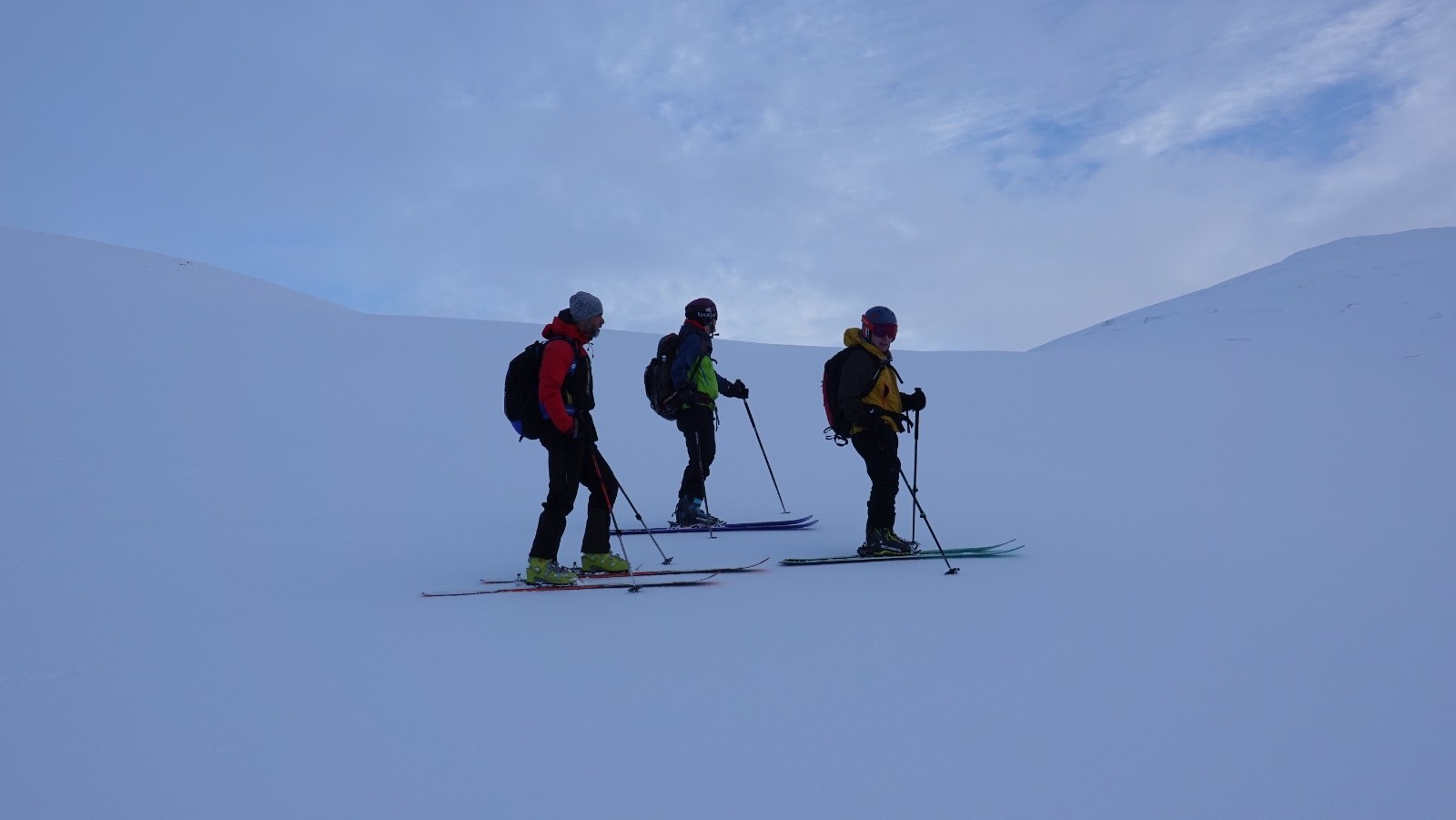 Pause avec un furtif coin de ciel bleu😉
