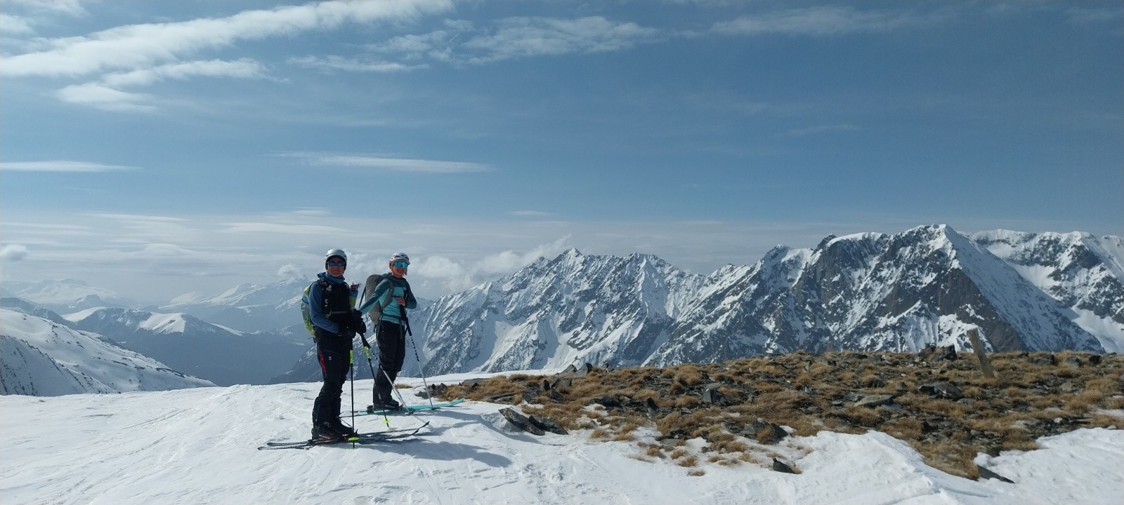 #16 Eric et Lisa devant les sommets vers l Eric et Lisa devant les sommets vers l'Armet
