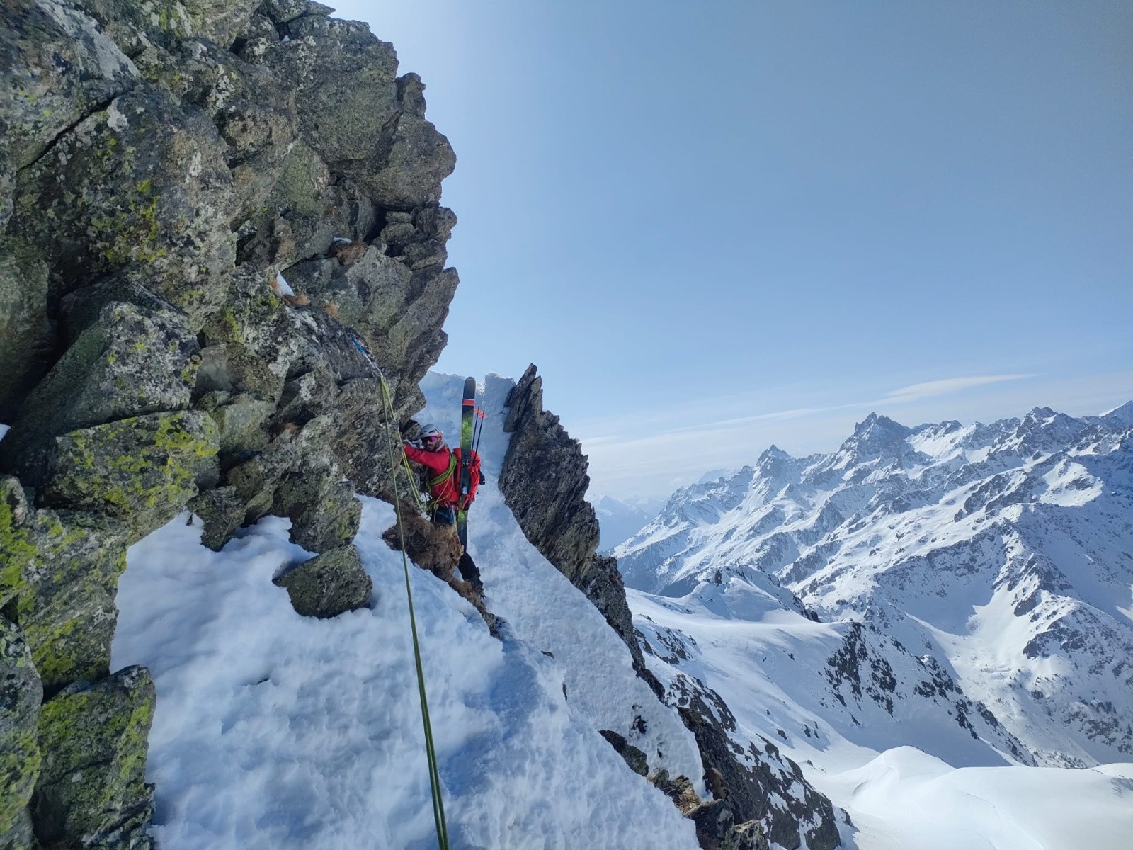 #4 Arête W de la Dent du Pra Arête W de la Dent du Pra