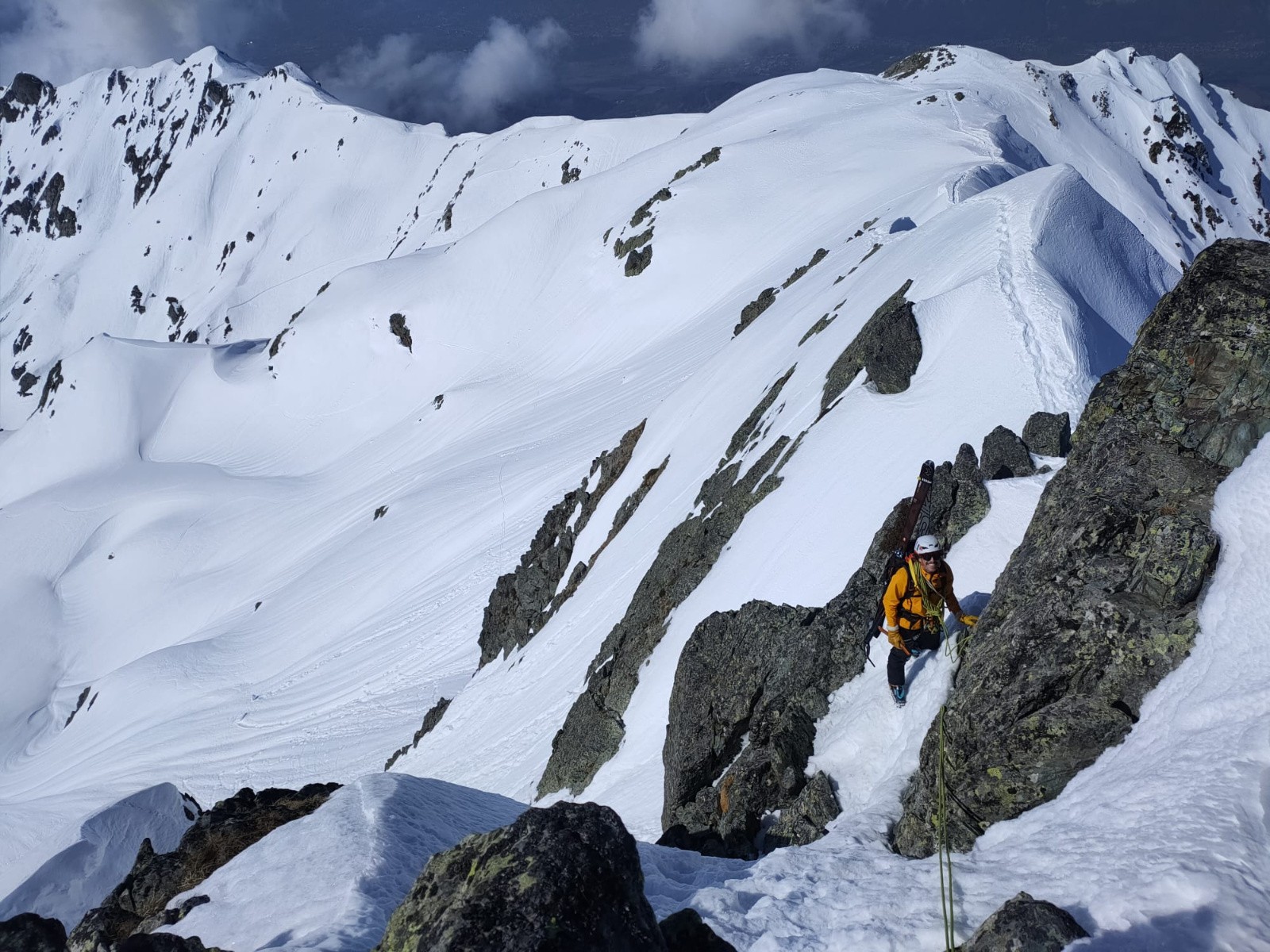 #6 Arête W de la Dent du Pra Arête W de la Dent du Pra
