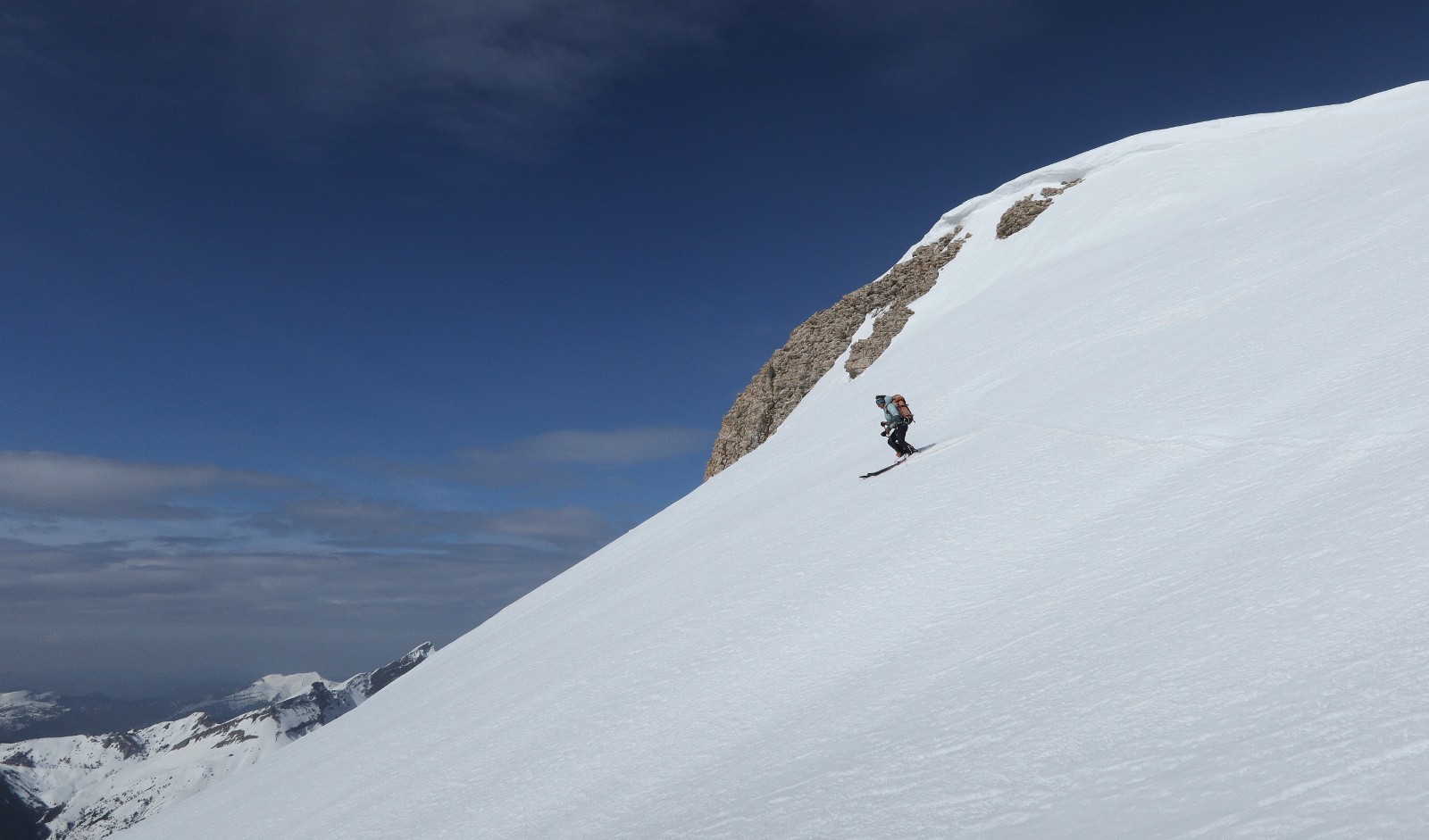 Super moquette au dessus de la Combe de la Cluse&nbsp;