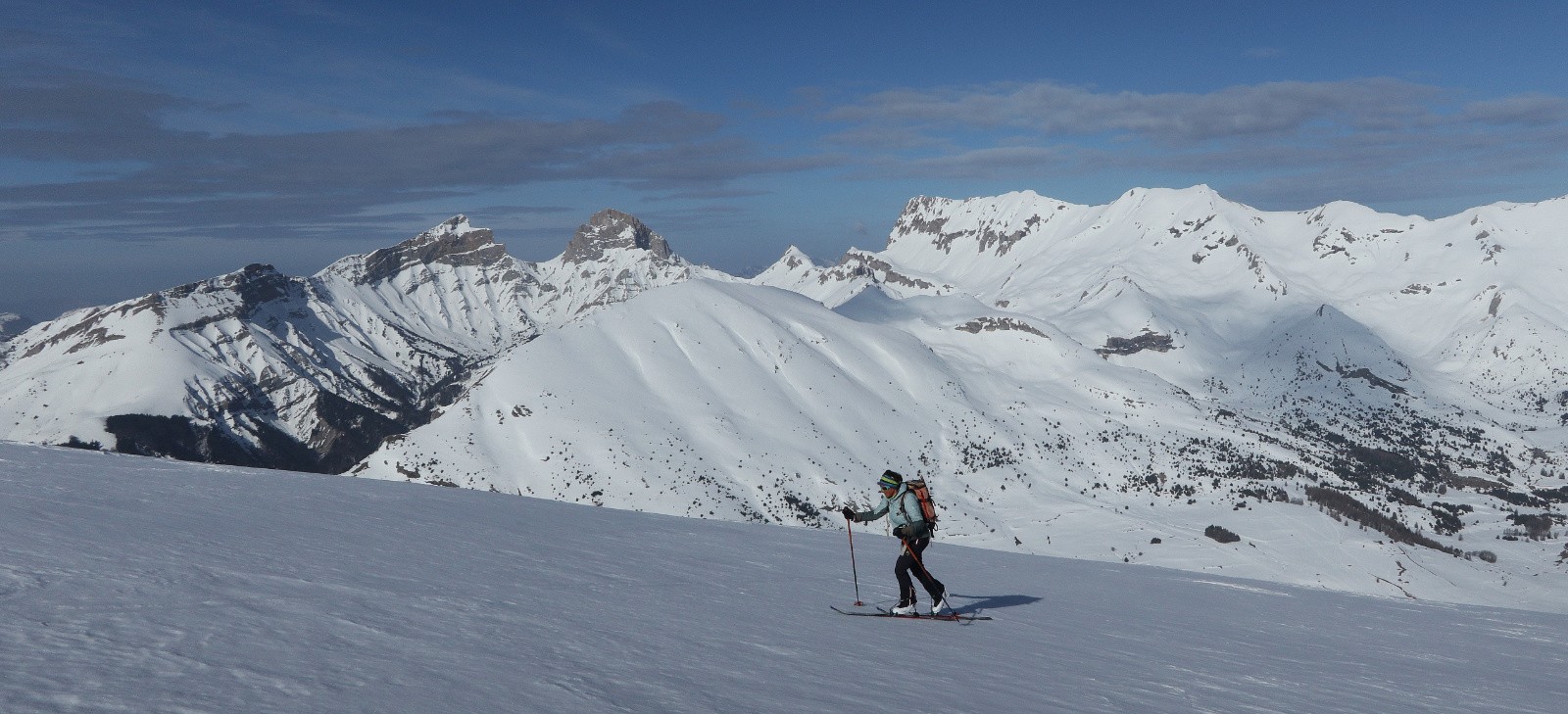 Sur la large croupe du Pied Gros d'Agnières&nbsp;