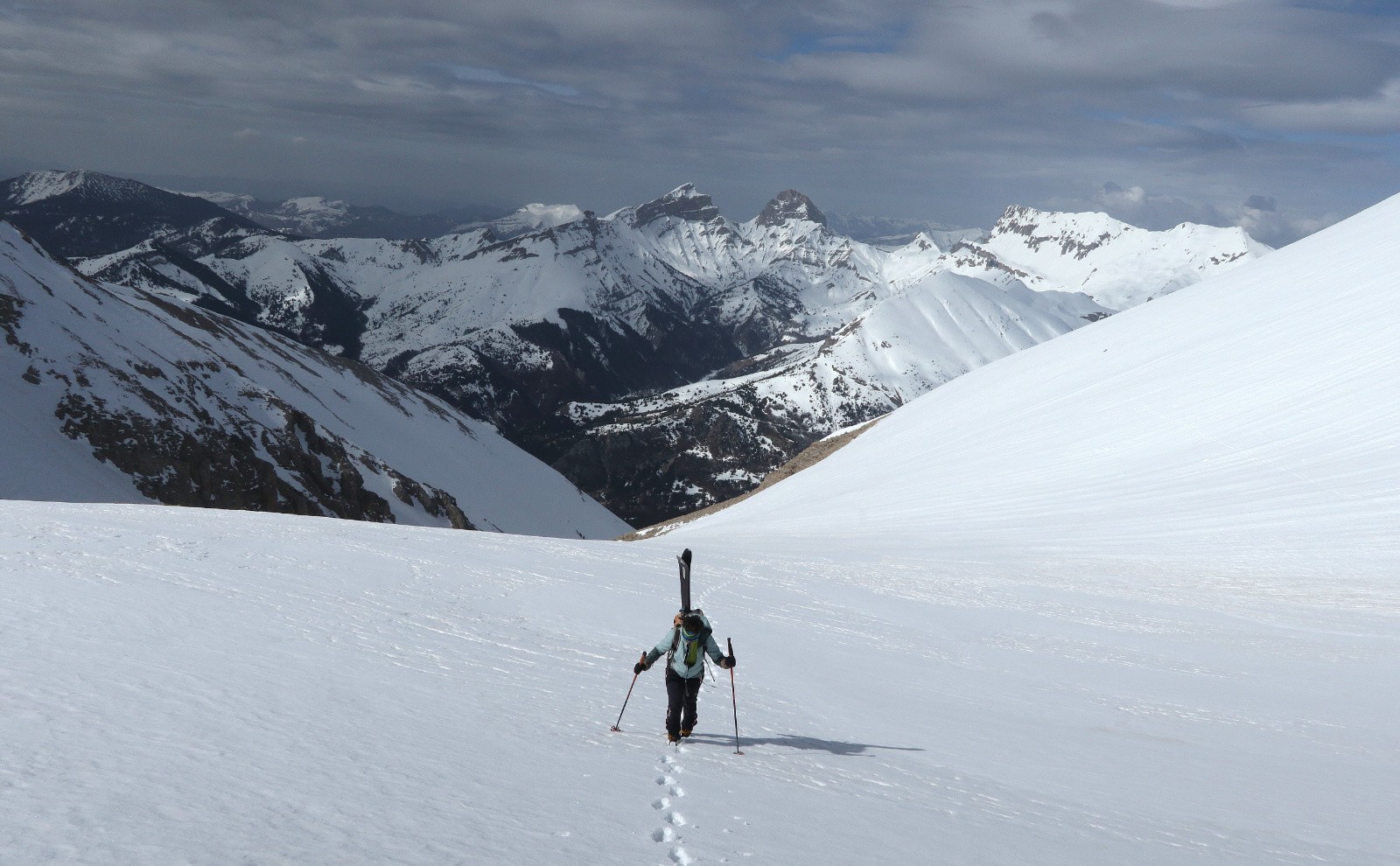 Remontée à la Tête de la Truie&nbsp;