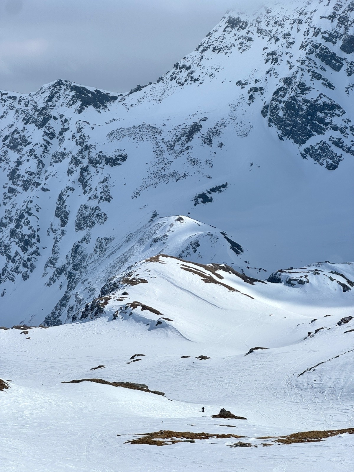 Wyssbodenhorn vu depuis le Sirwoltesattel