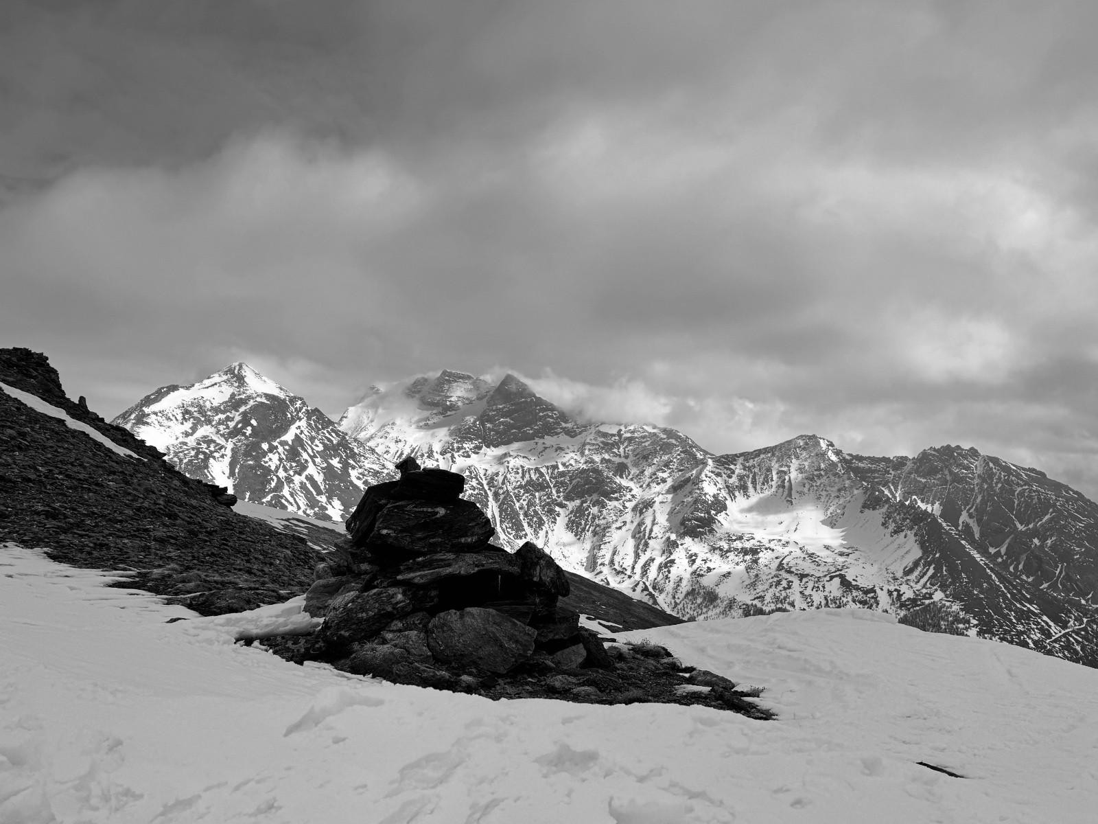 Hüubschhorn et Breithorn du Simplon