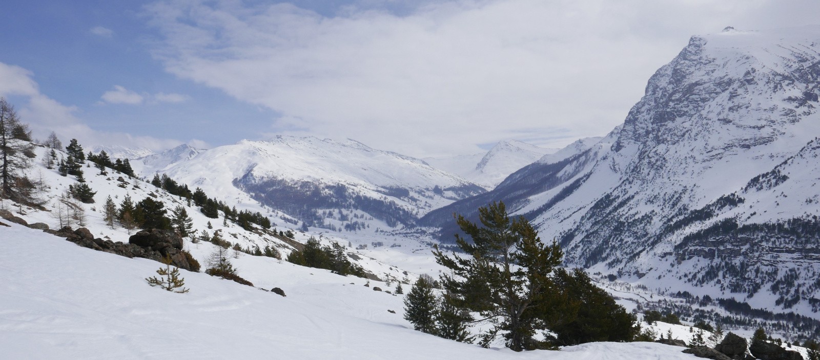 Vers les Fonds de Cervières.
