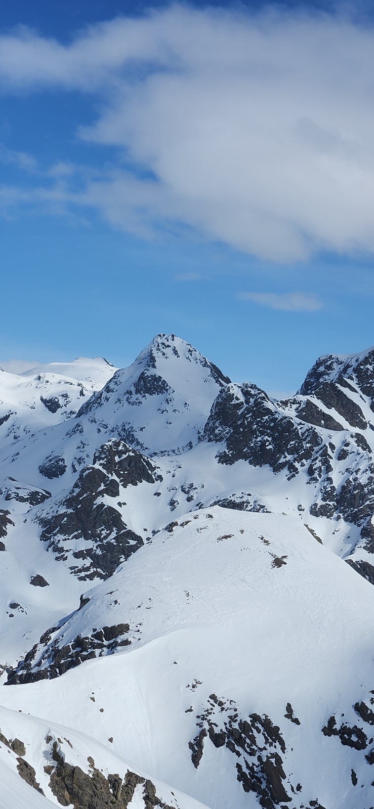 Pic du Gd Doménon depuis le sommet du Gd Colon&nbsp;