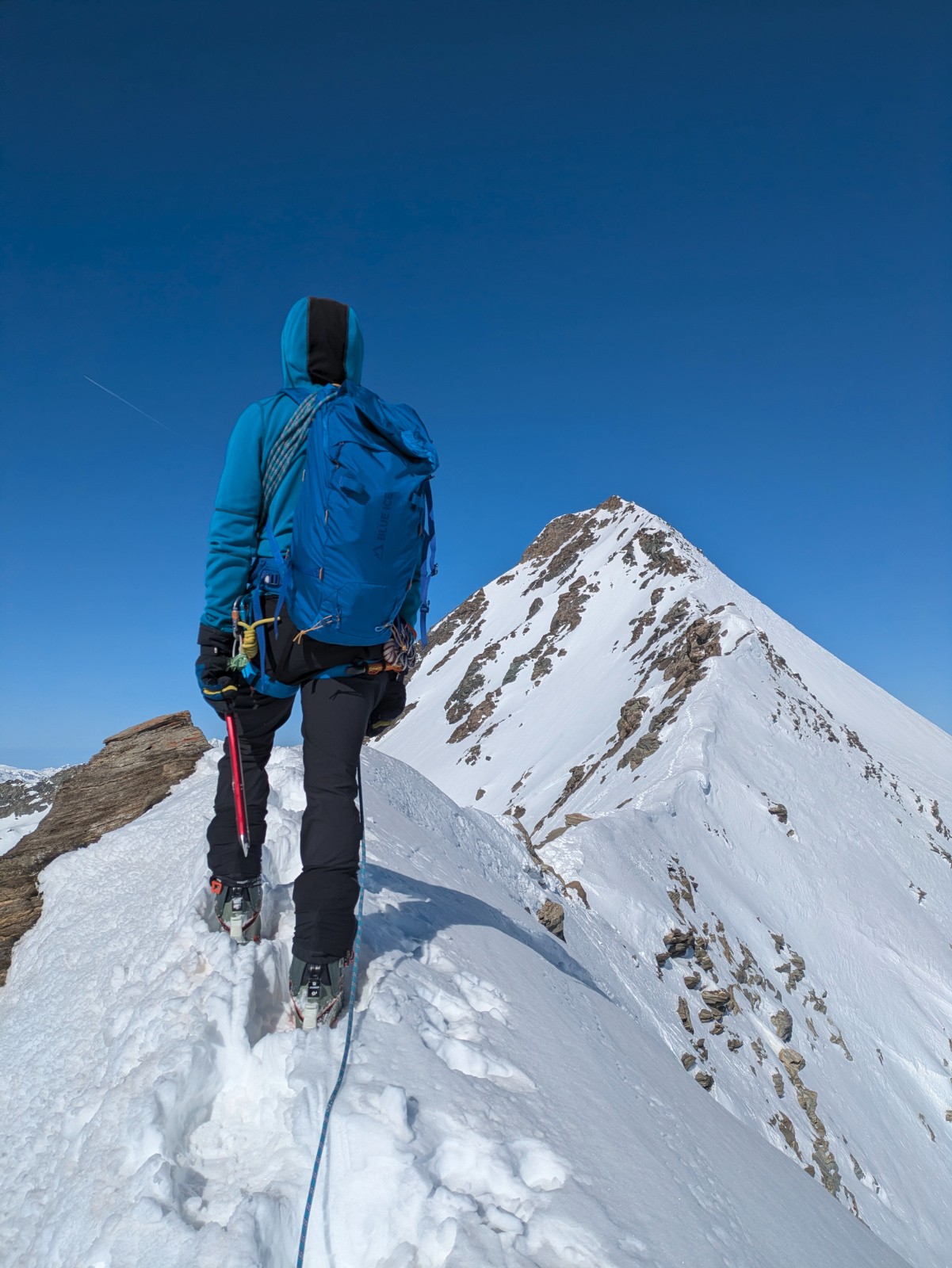 Jour 2 : Début de l'arête de l'Albaron