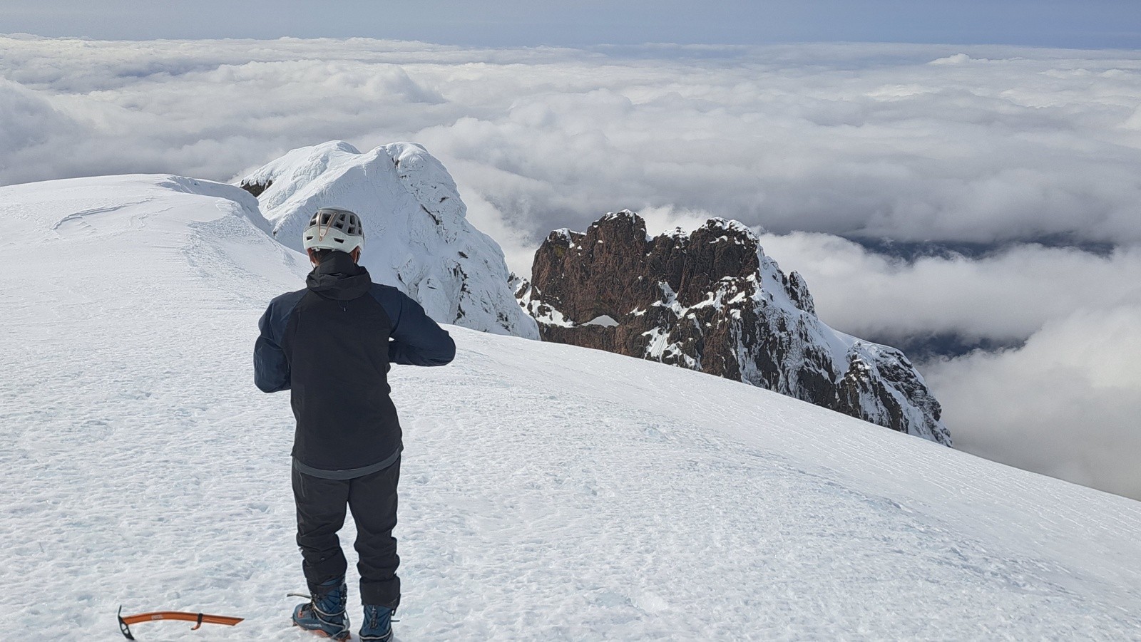 &nbsp;Sur la Paglia Orba et vue sur le Capu Tafunatu