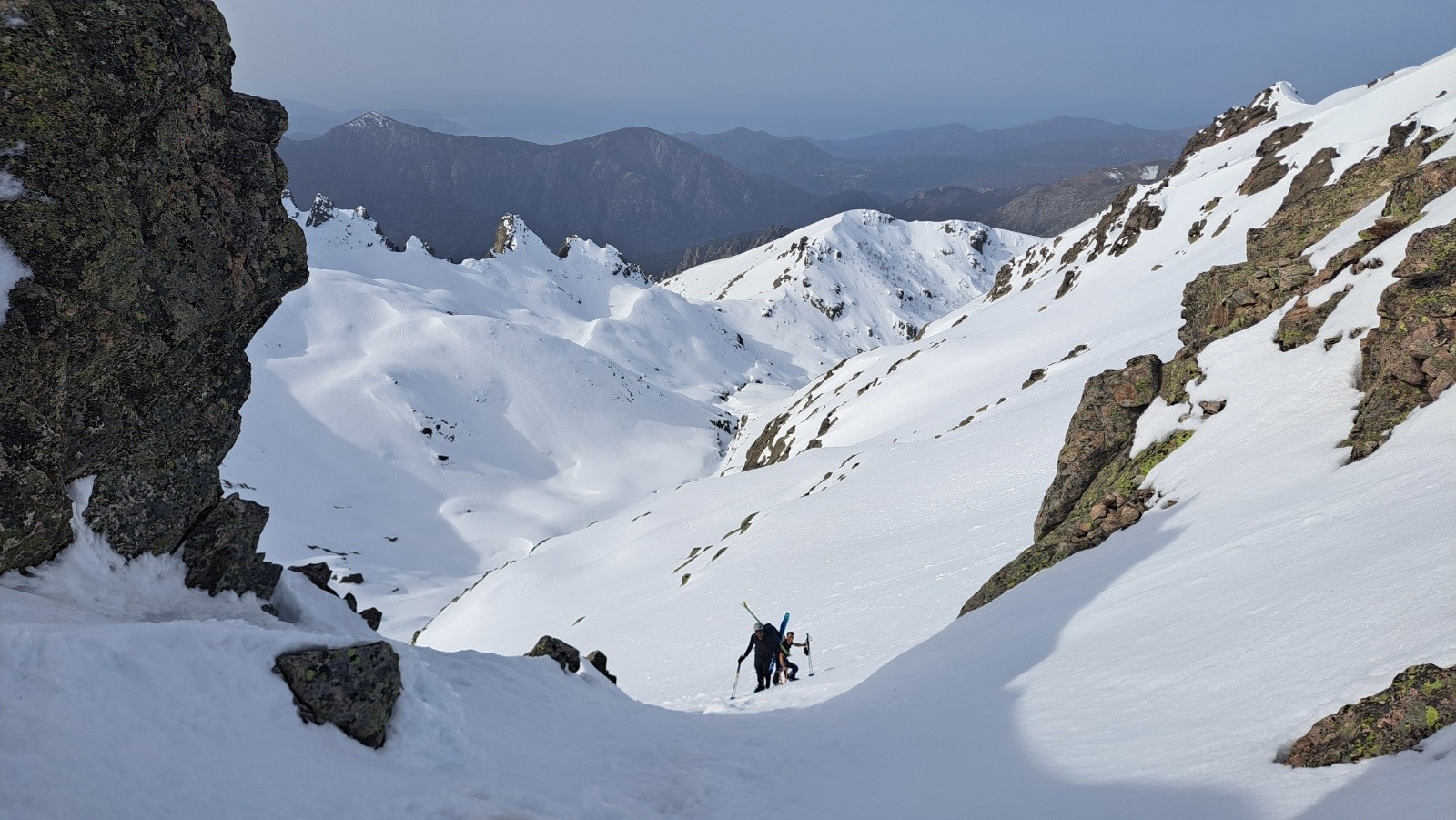 Arrivée à la brêche Sorbo