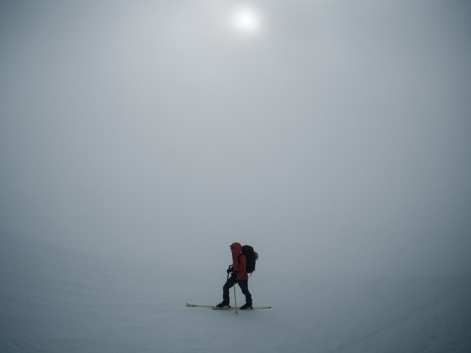 Punta Artica dans les nuages